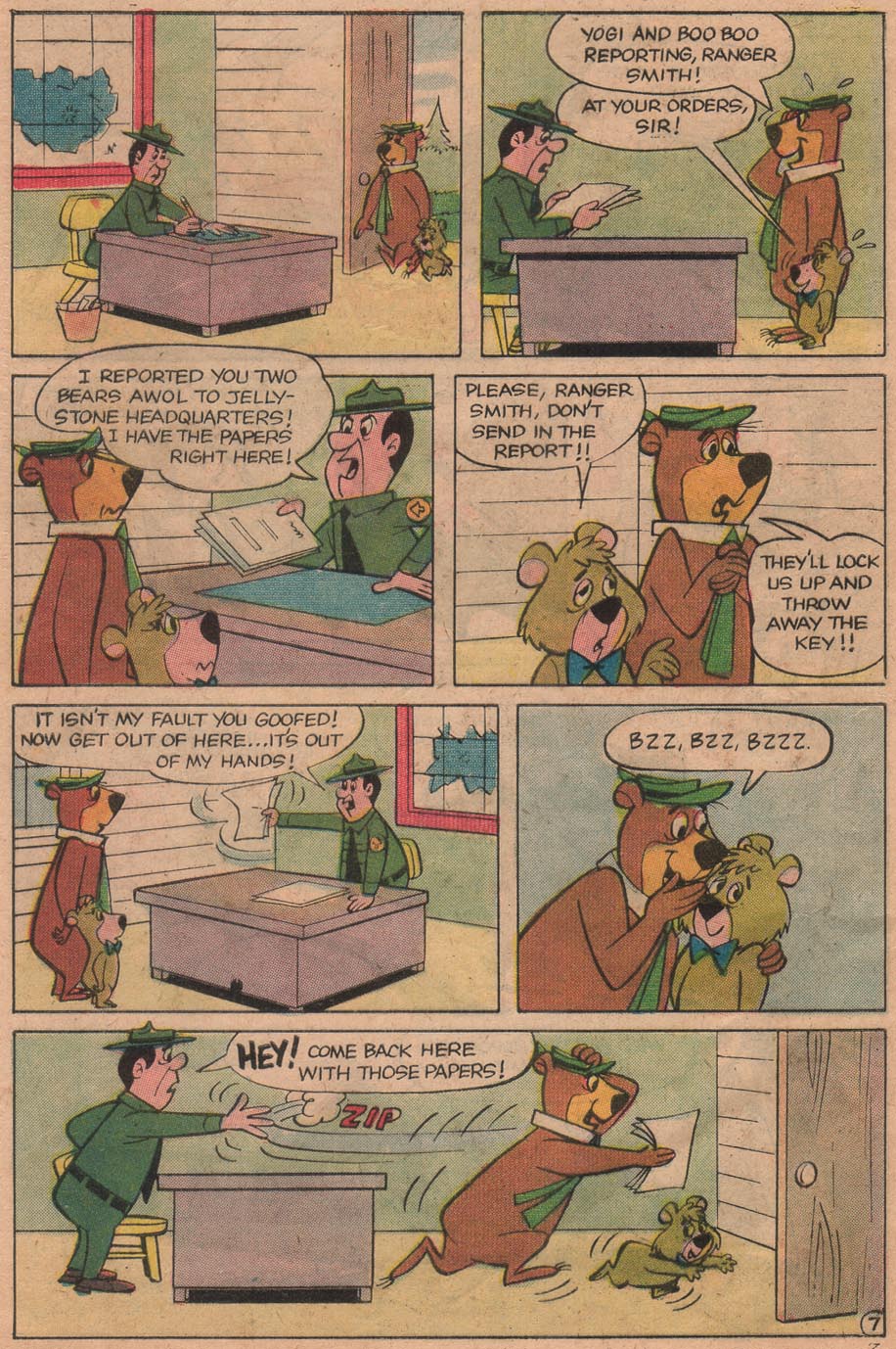 Read online Yogi Bear (1970) comic -  Issue #1 - 28