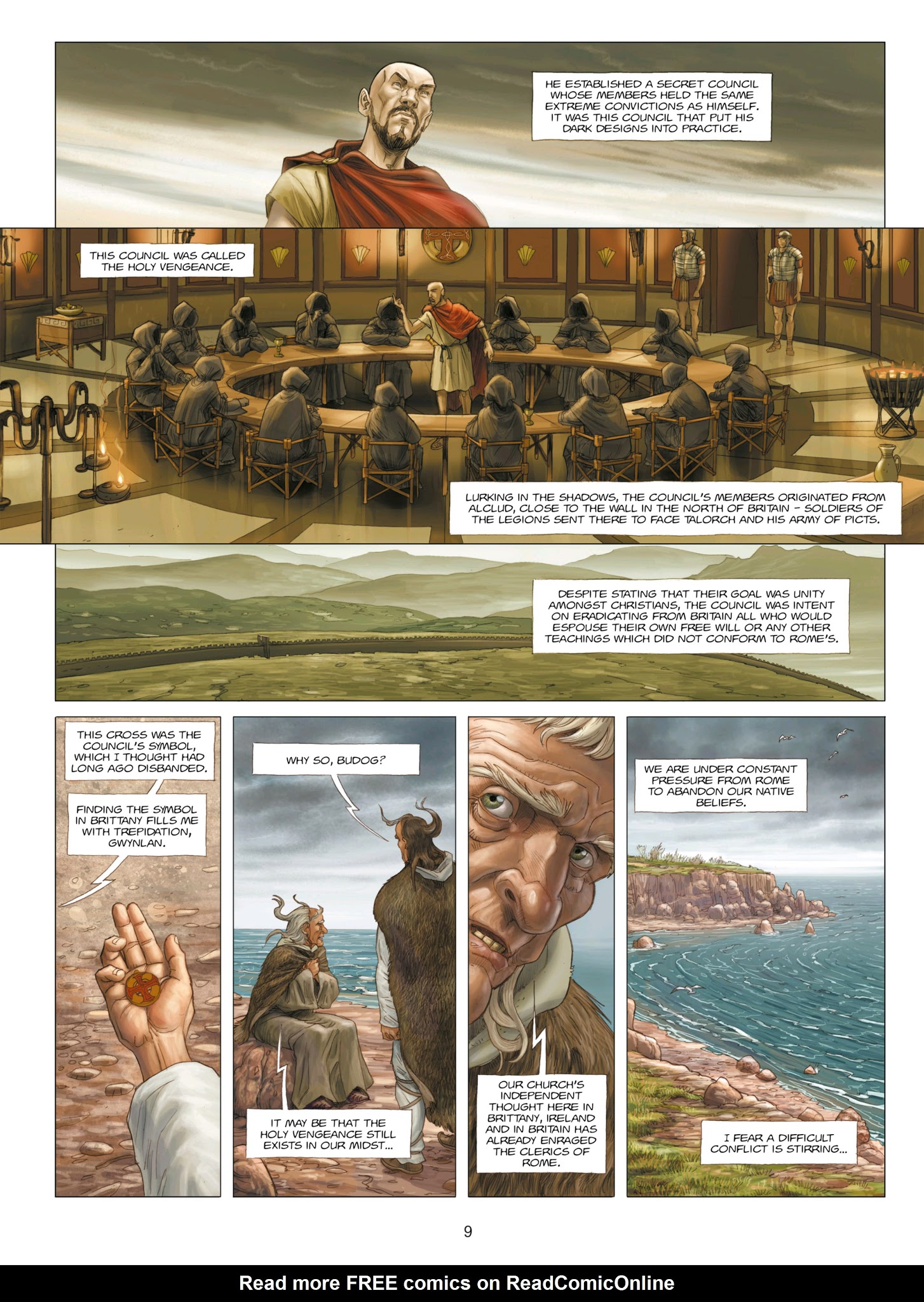 Read online Druids comic -  Issue #2 - 9