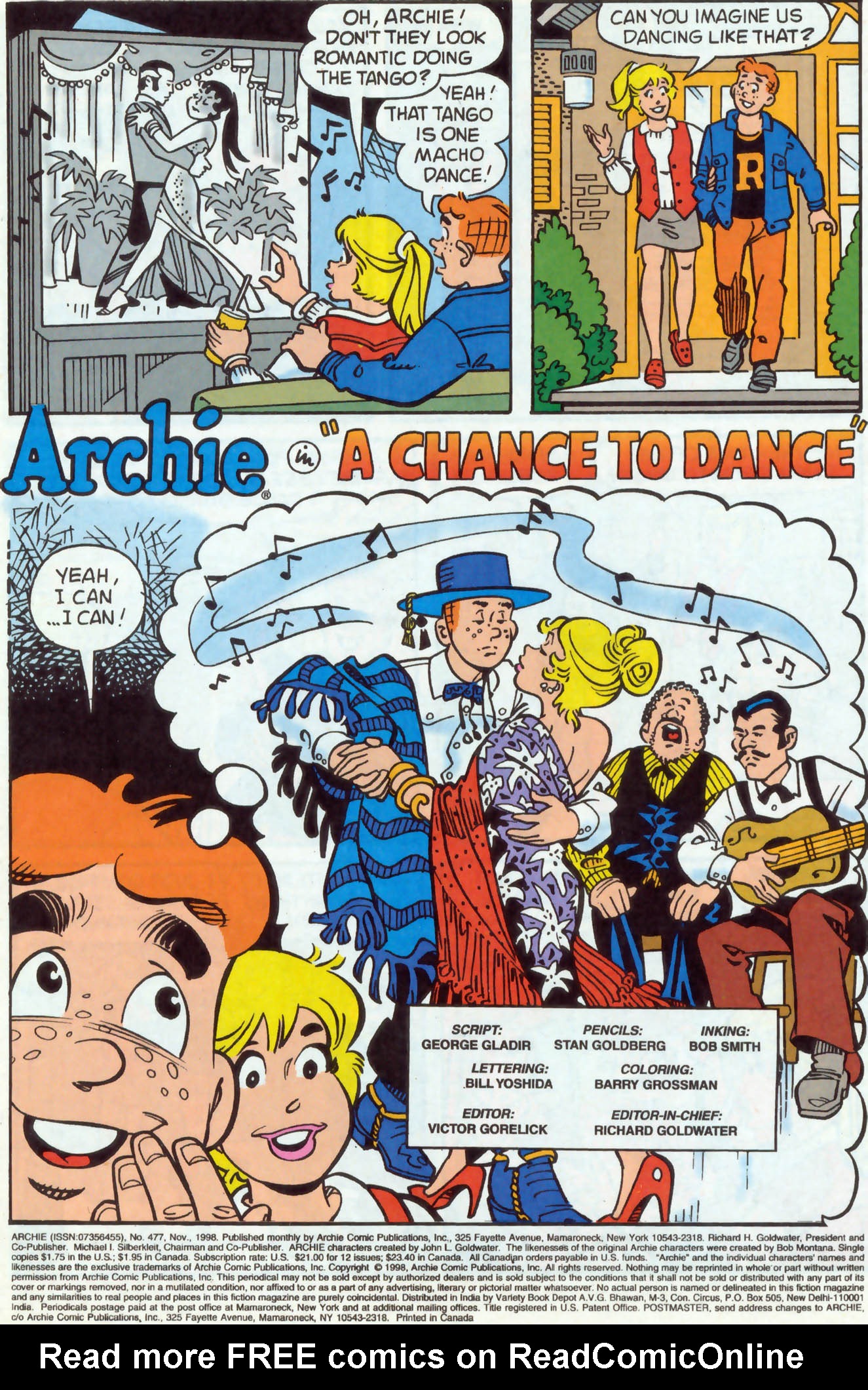 Read online Archie (1960) comic -  Issue #477 - 2