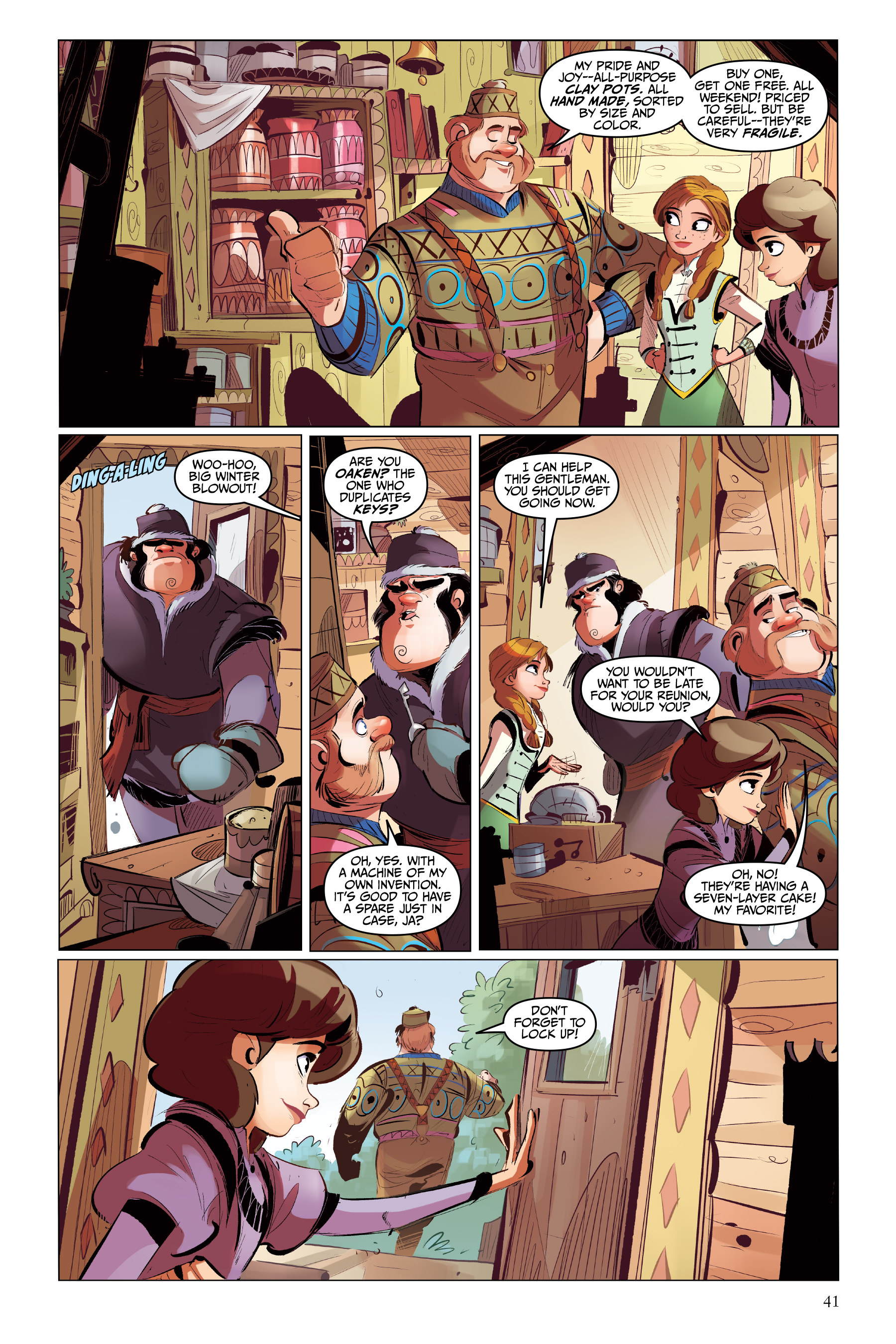 Read online Disney Frozen: Breaking Boundaries comic -  Issue # _TPB - 41