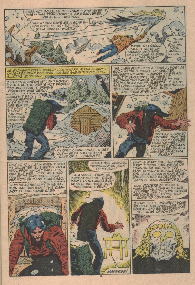 Read online Alpha Flight (1983) comic -  Issue #31 - 9