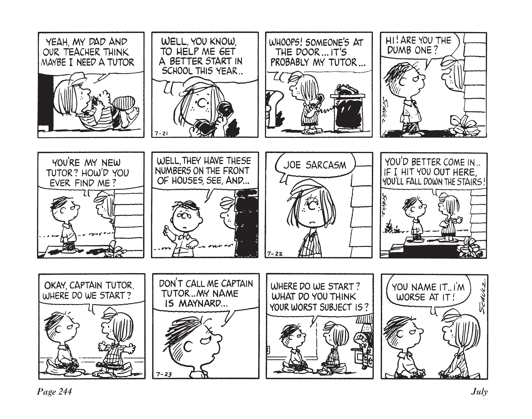Read online The Complete Peanuts comic -  Issue # TPB 18 - 256