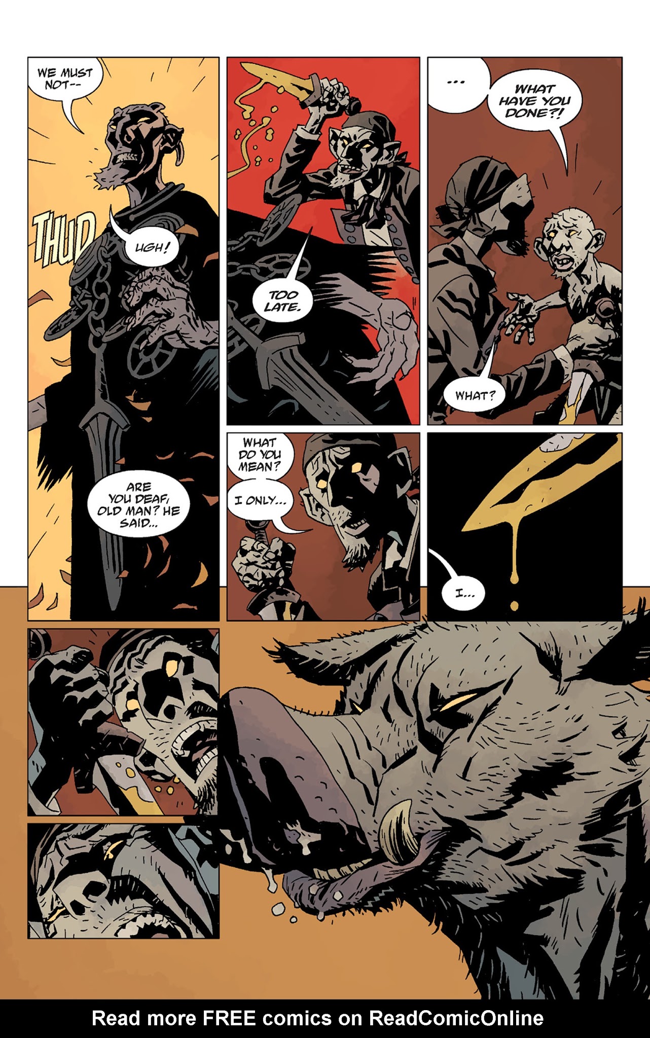 Read online Hellboy: Darkness Calls comic -  Issue # TPB - 161