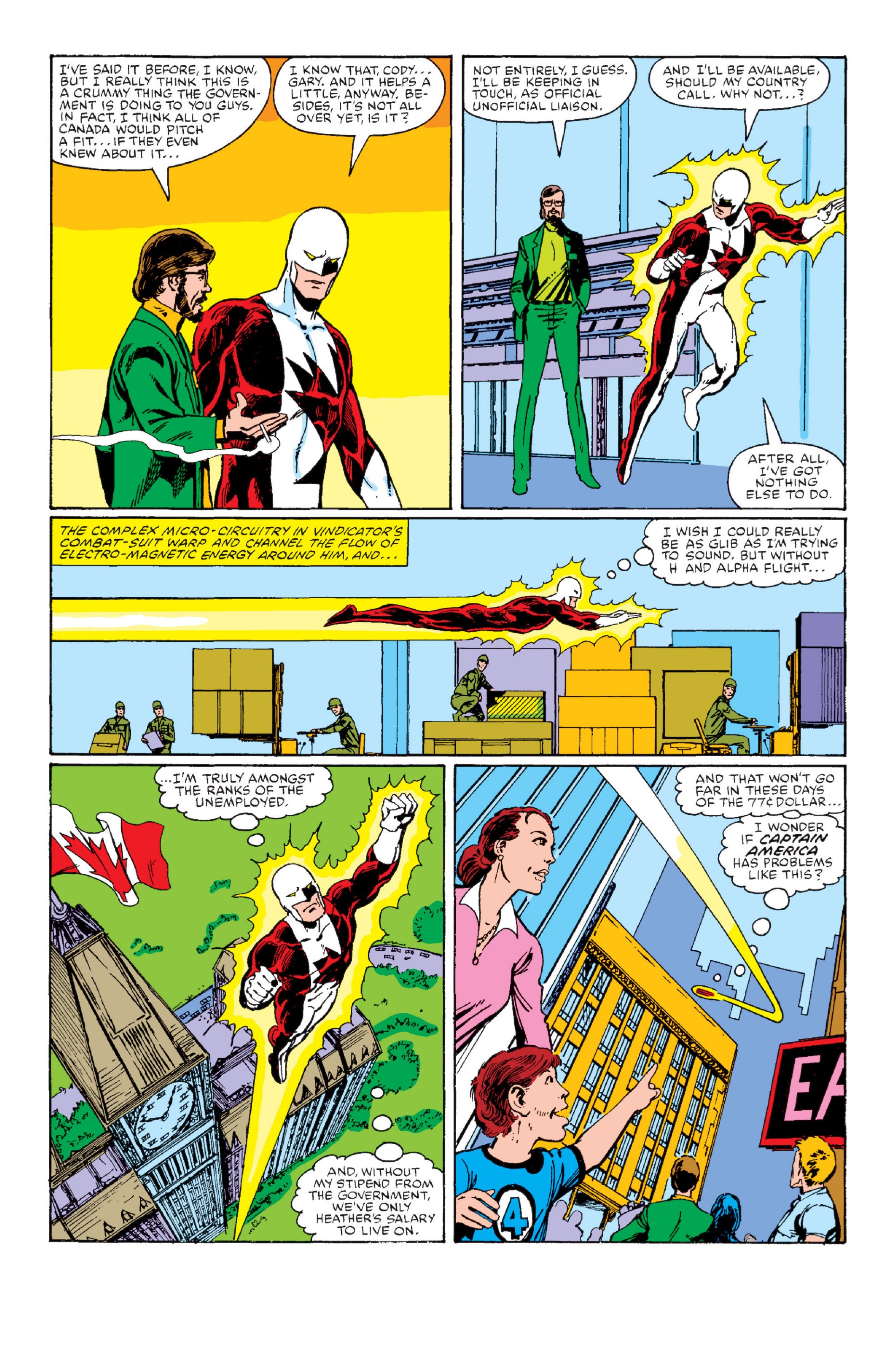 Read online Alpha Flight (1983) comic -  Issue #1 - 5