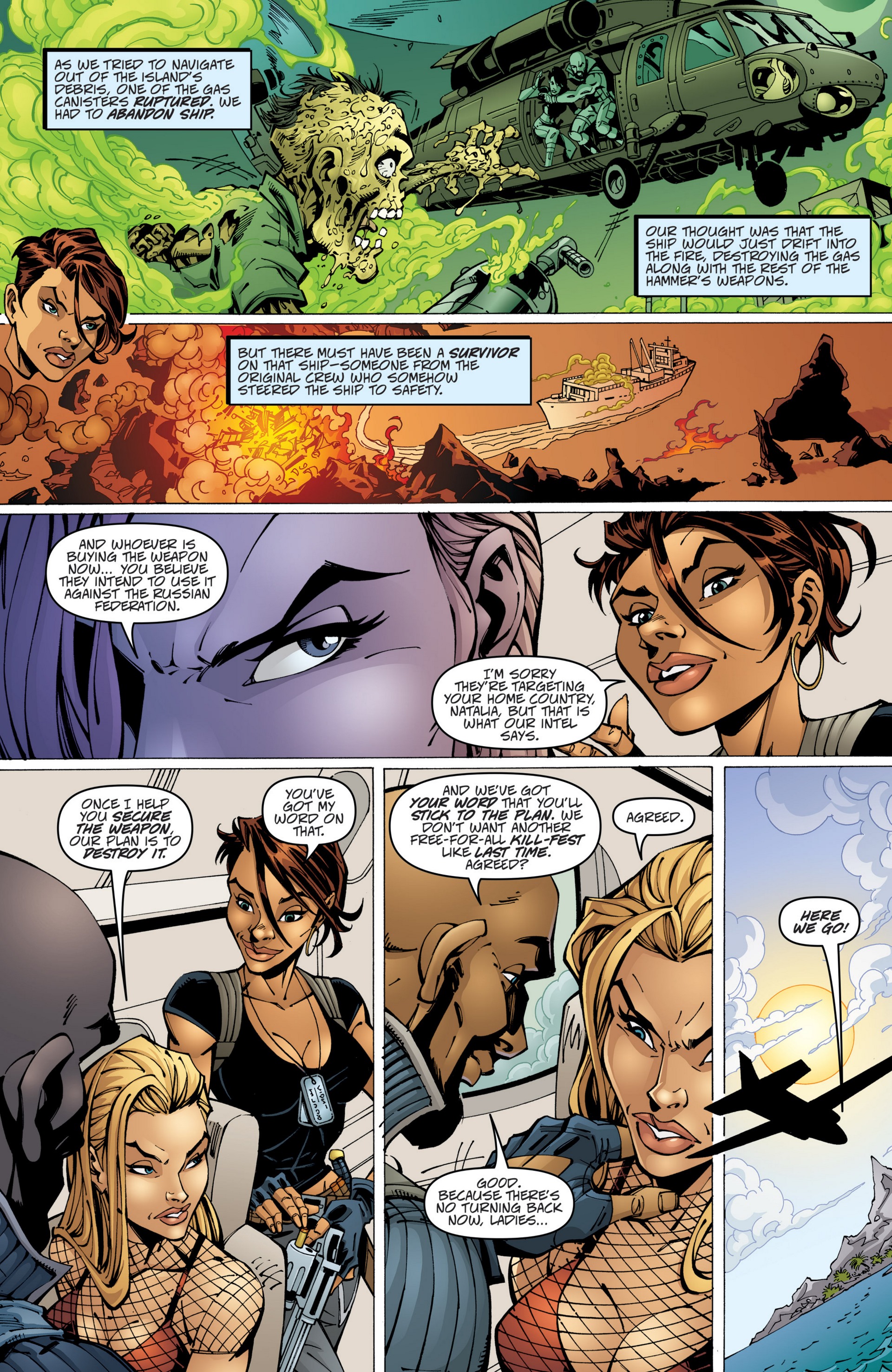 Read online Danger Girl: Mayday comic -  Issue #4 - 7