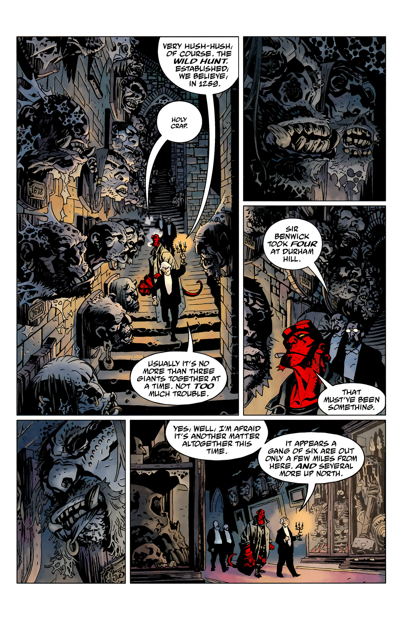 Read online Hellboy: The Wild Hunt comic -  Issue #1 - 15