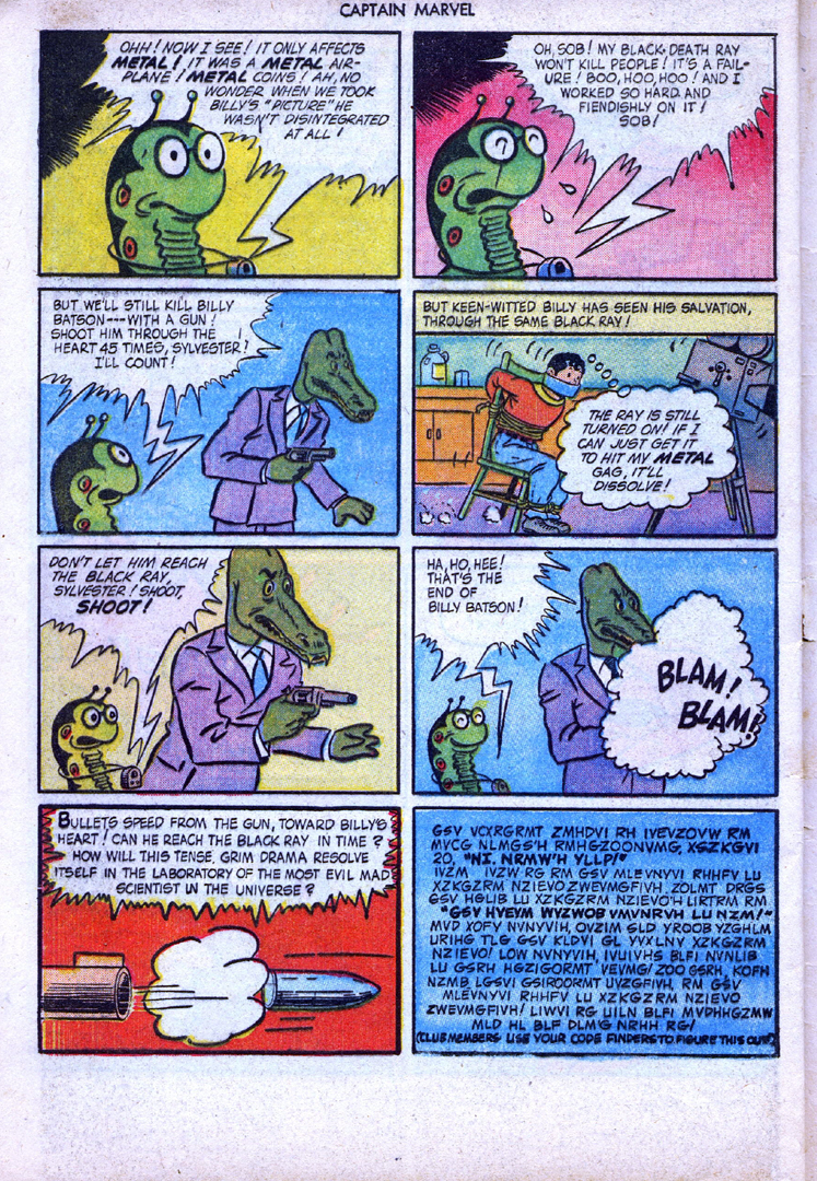 Read online Captain Marvel Adventures comic -  Issue #40 - 48