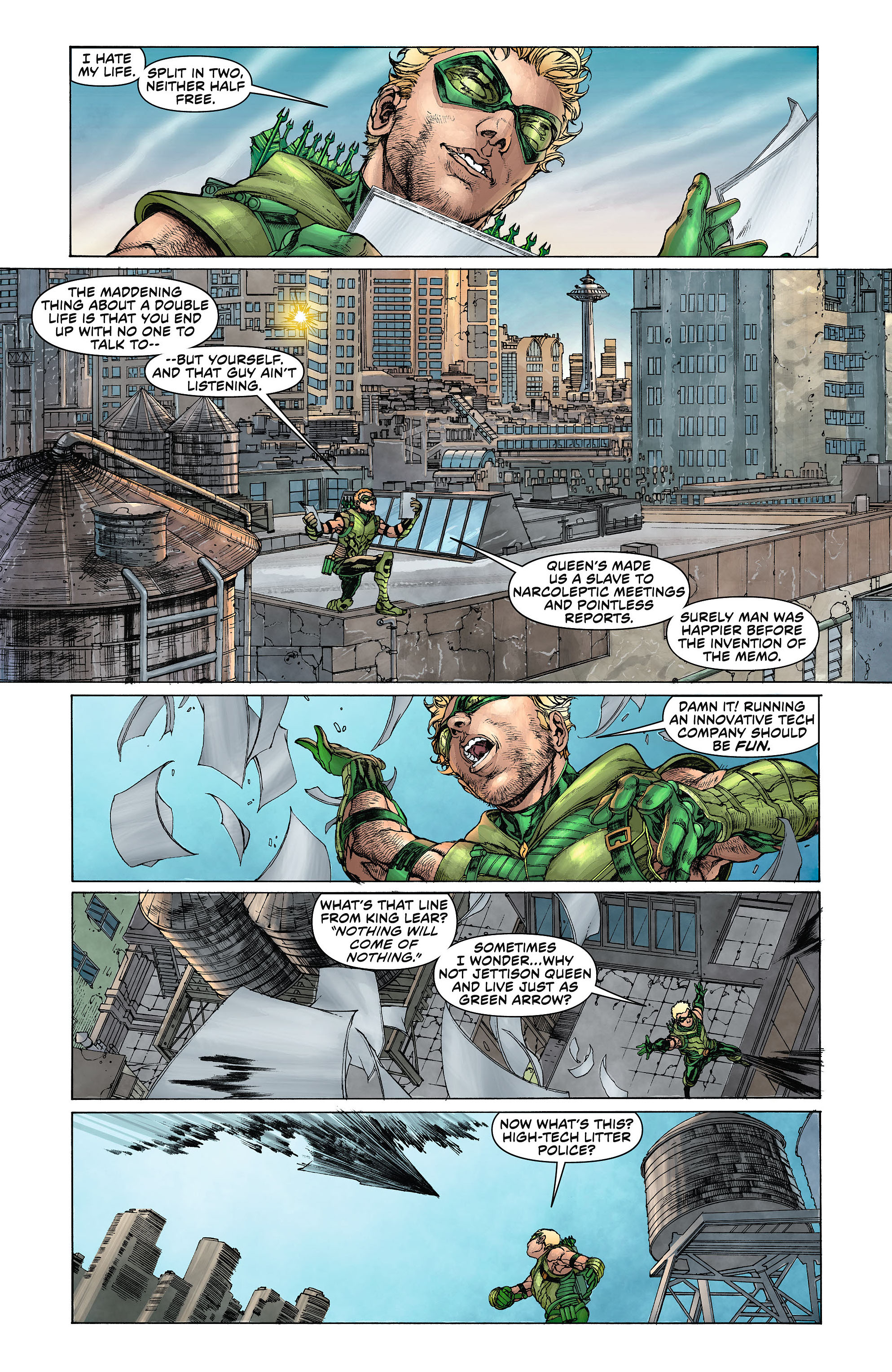 Read online Green Arrow (2011) comic -  Issue #7 - 2