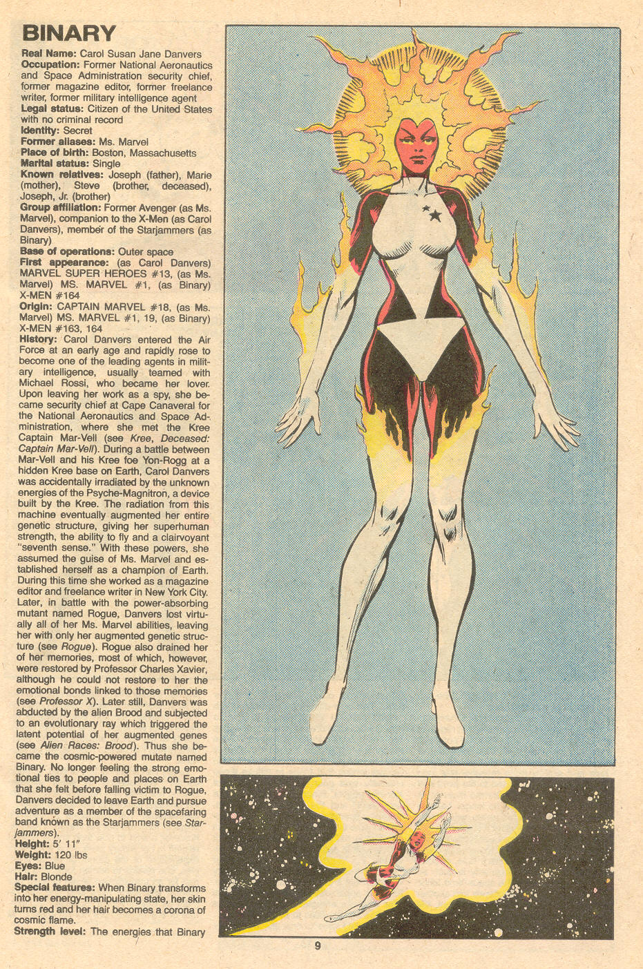 Read online The Official Handbook of the Marvel Universe Deluxe Edition comic -  Issue #2 - 11