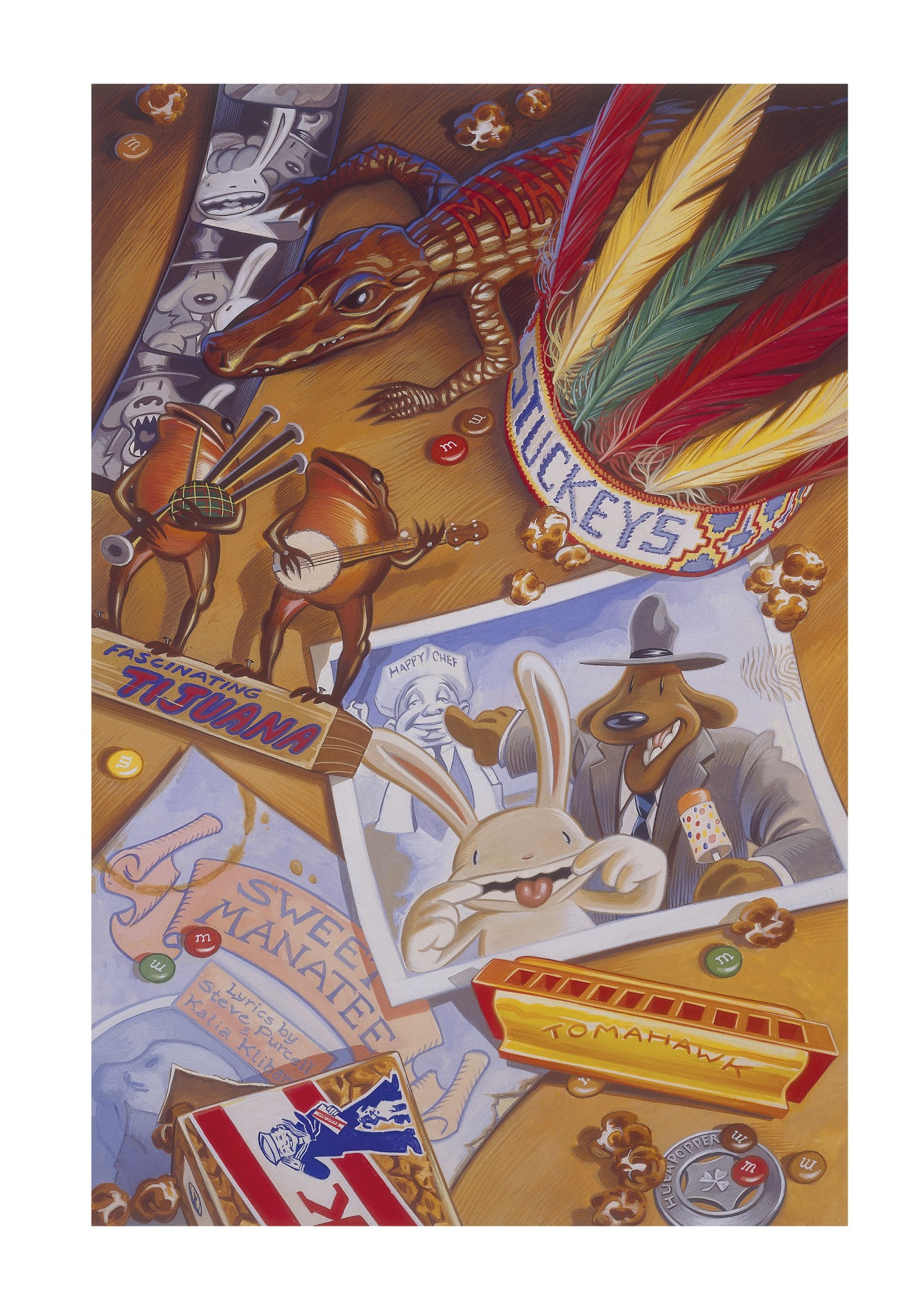 Read online Sam & Max Surfin' The Highway comic -  Issue # TPB - 184