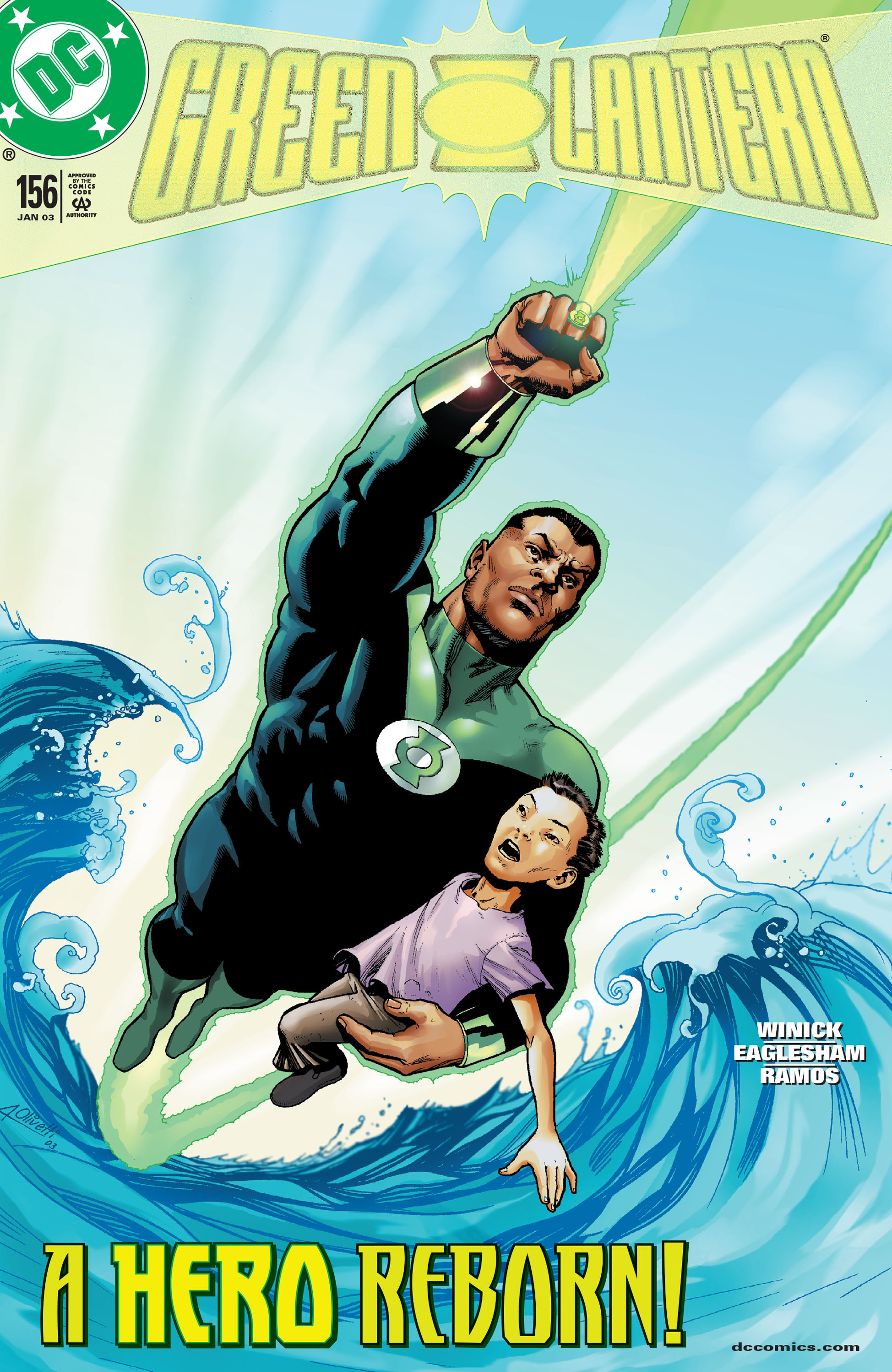 Read online Green Lantern (1990) comic -  Issue #156 - 1