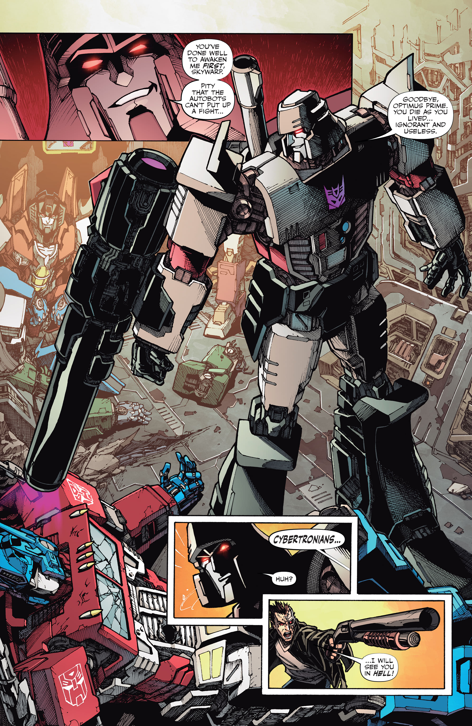Read online Transformers vs. the Terminator comic -  Issue #2 - 3