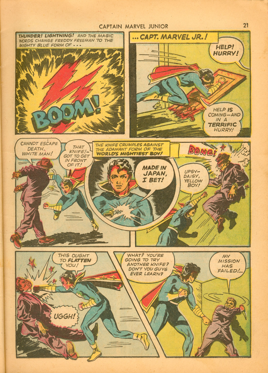 Read online Captain Marvel, Jr. comic -  Issue #2 - 21