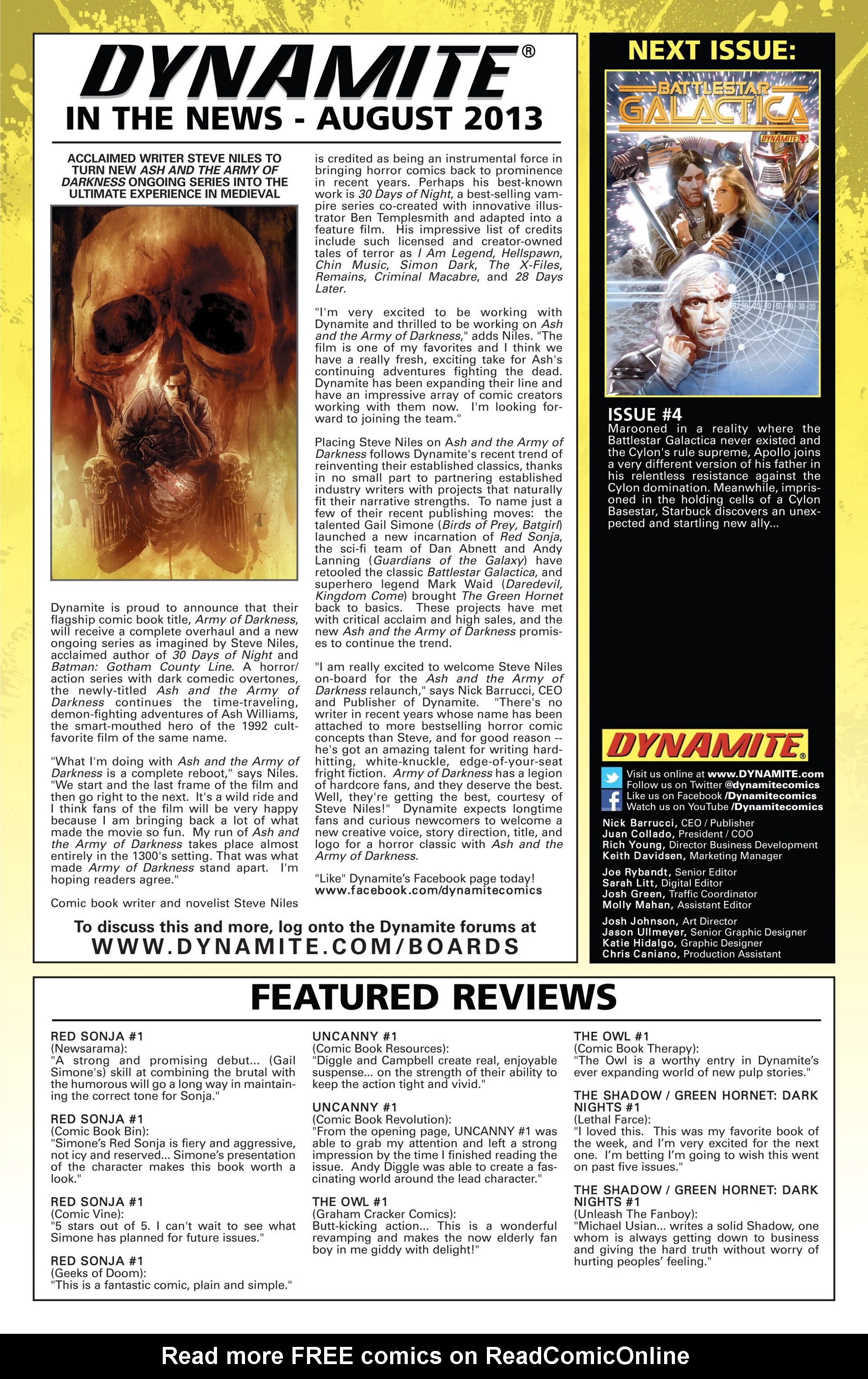 Read online Classic Battlestar Galactica (2013) comic -  Issue #3 - 25