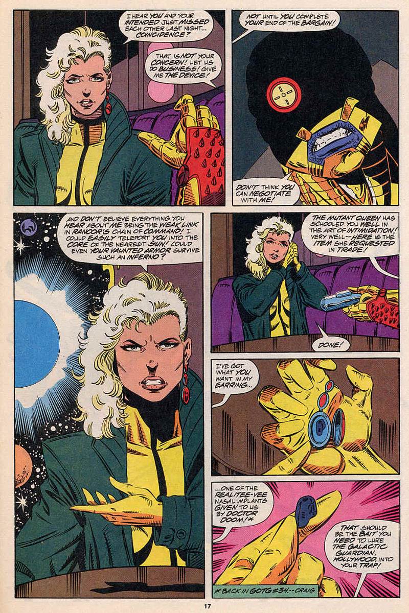 Read online Guardians of the Galaxy (1990) comic -  Issue #46 - 14