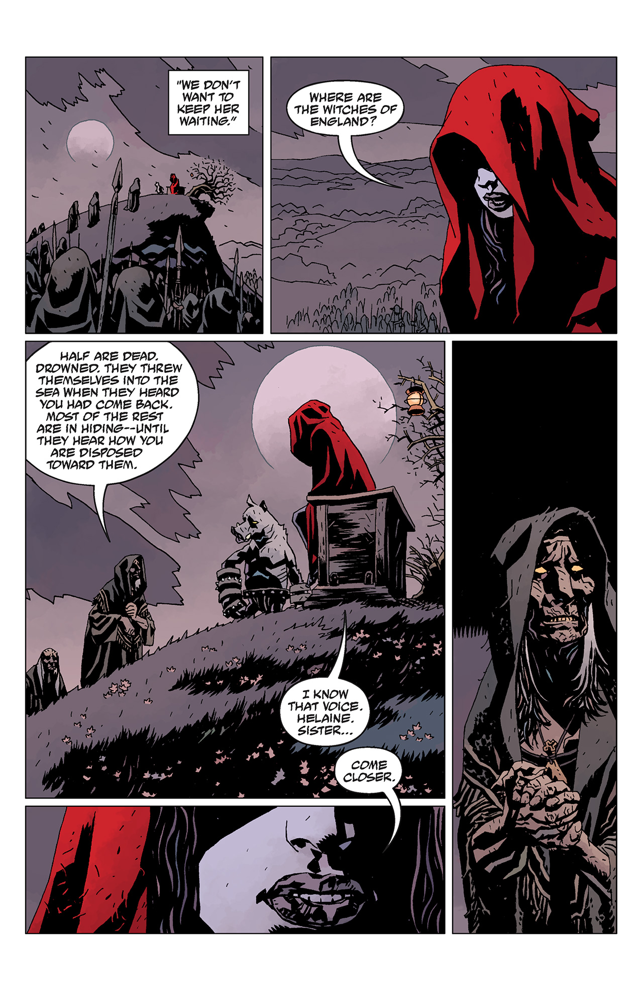 Read online Hellboy: The Wild Hunt comic -  Issue #3 - 8
