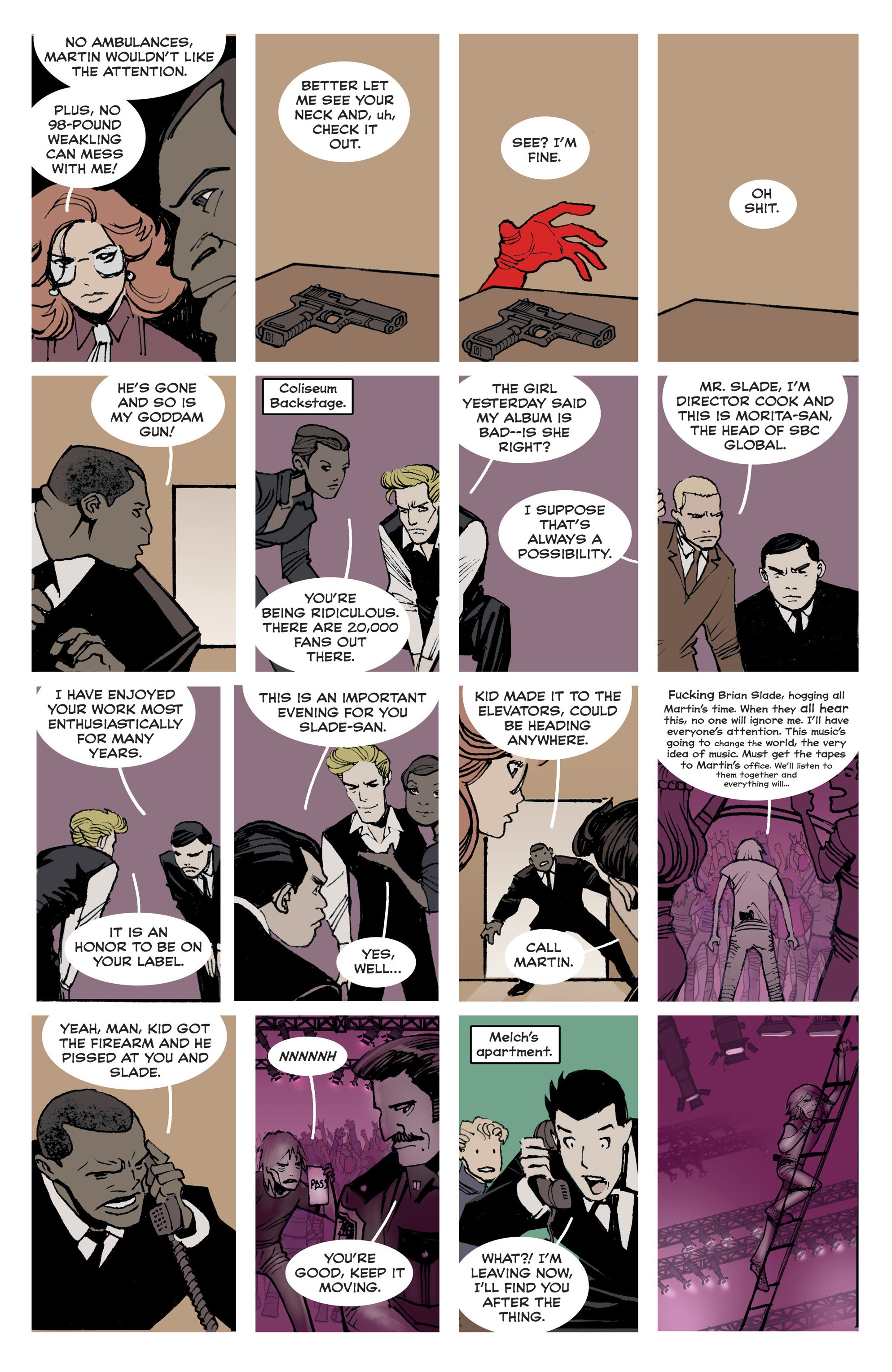 Read online Gunning For Hits comic -  Issue #6 - 12