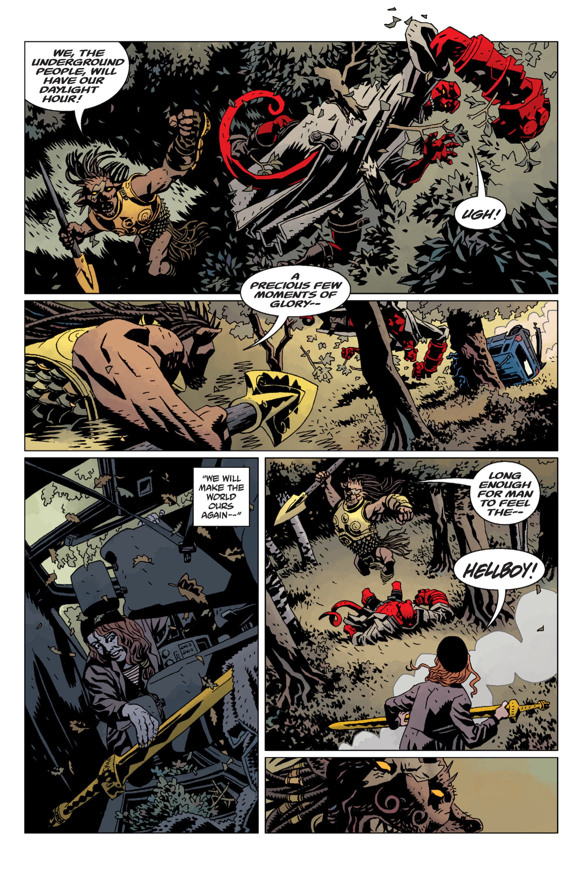 Read online Hellboy comic -  Issue #12 - 45