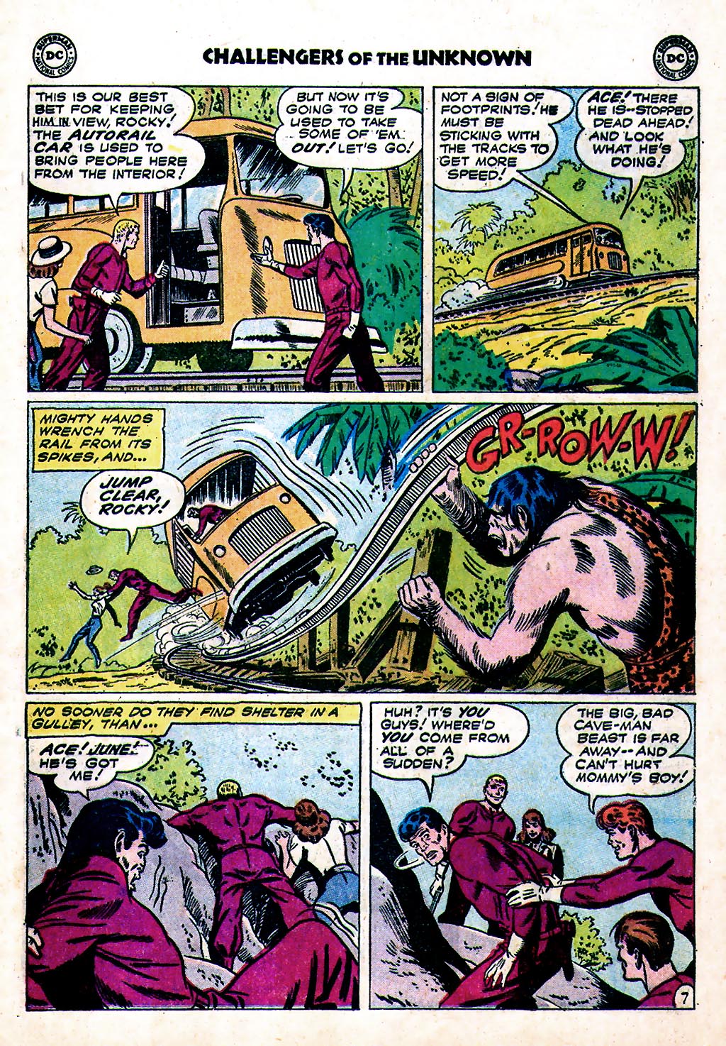 Challengers of the Unknown (1958) Issue #10 #10 - English 9