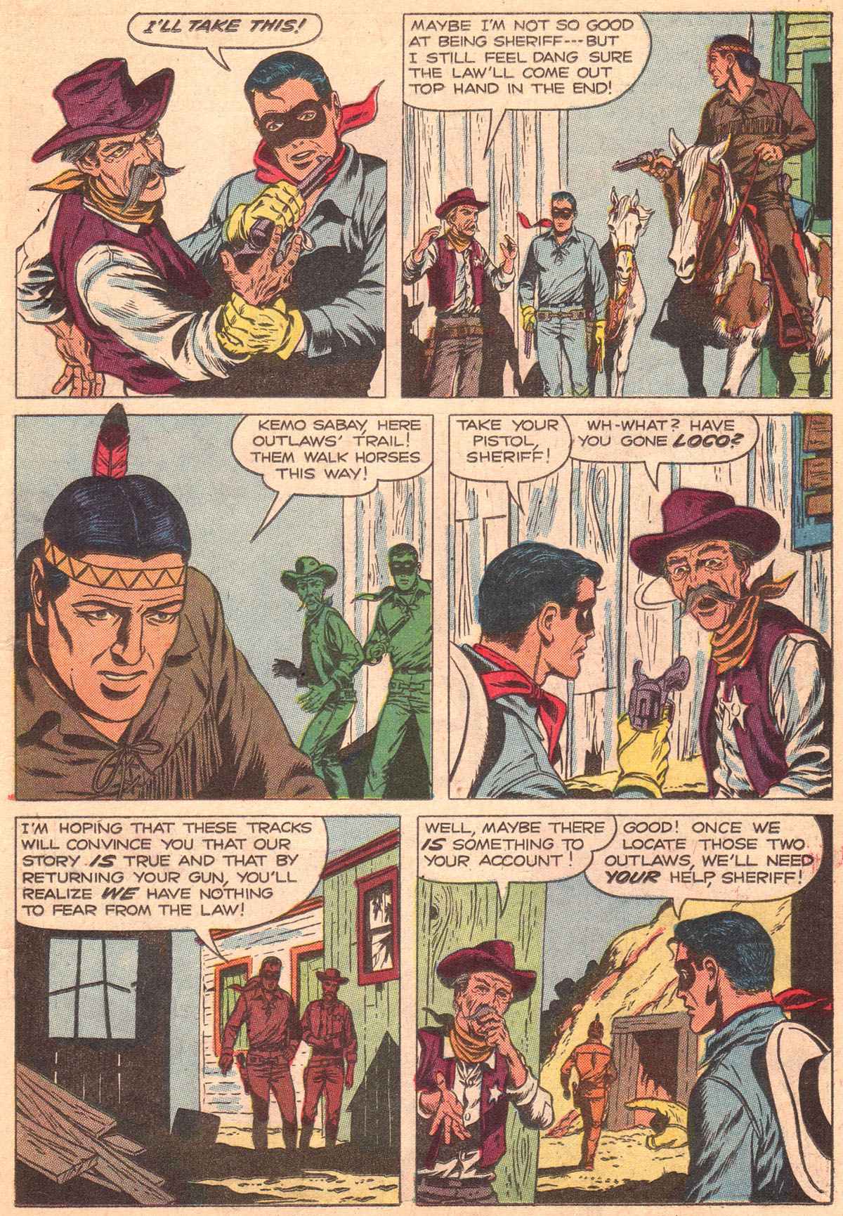 Read online The Lone Ranger (1948) comic -  Issue #100 - 20