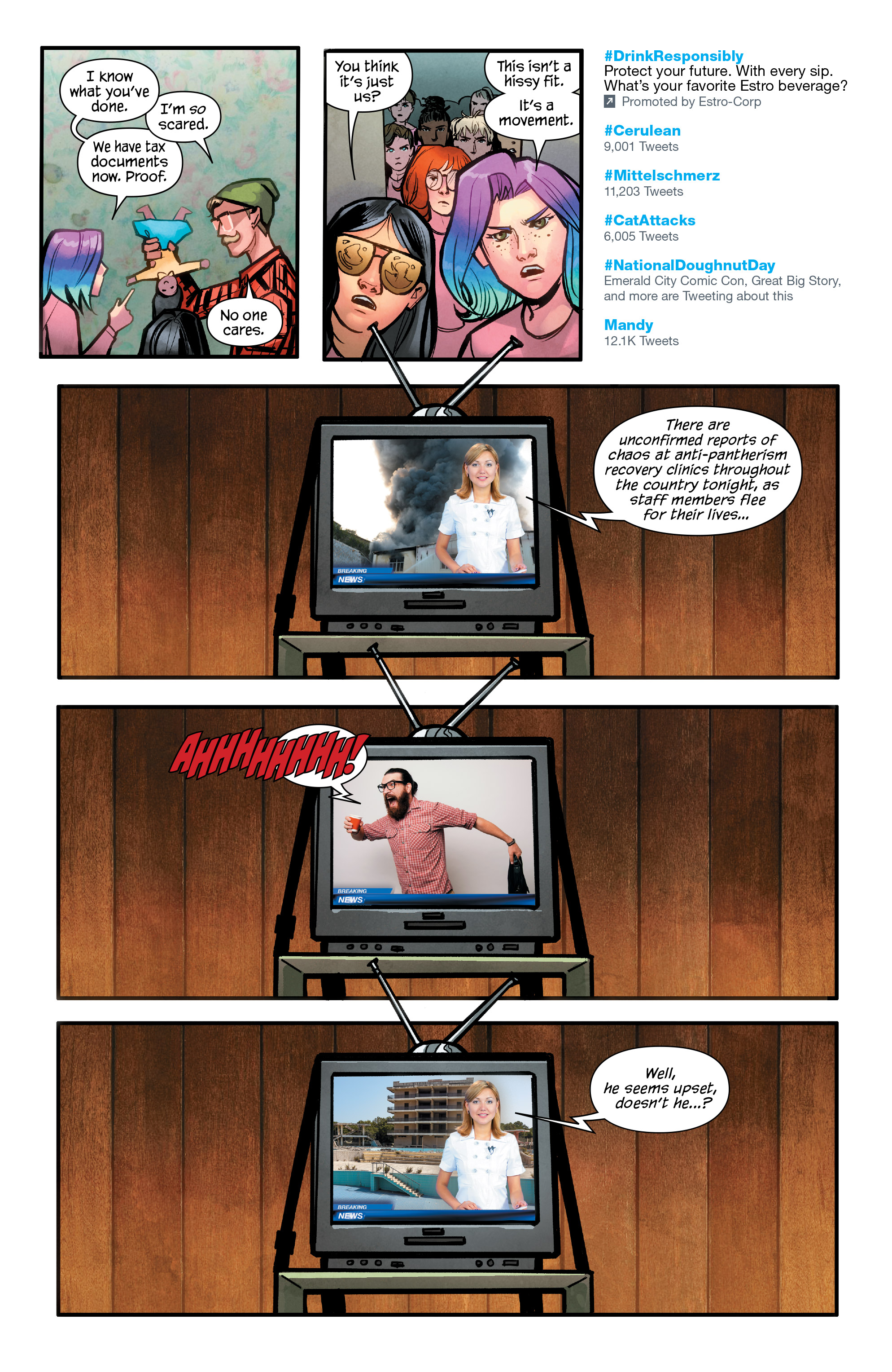 Read online Man-Eaters comic -  Issue #10 - 17