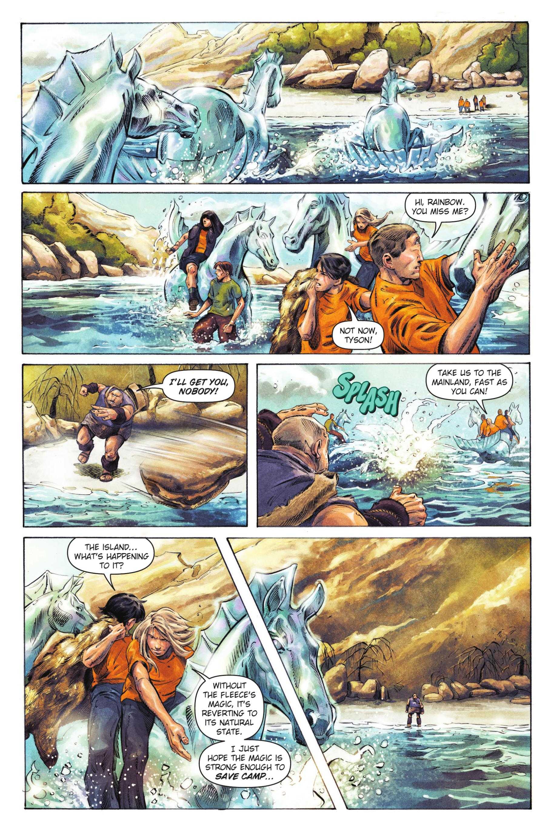 Read online Percy Jackson and the Olympians comic -  Issue # TPB 2 - 108