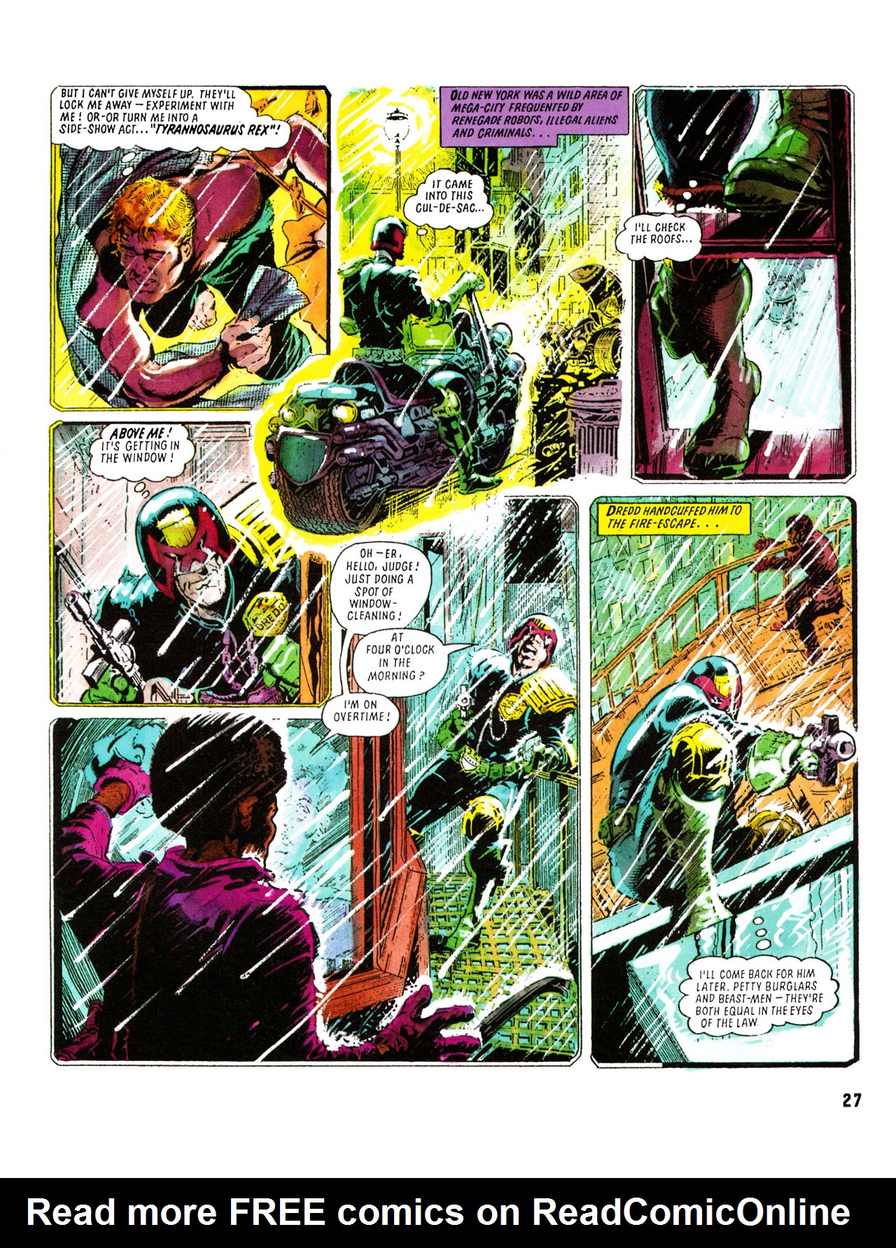 Read online Judge Dredd Definitive Editions comic -  Issue # TPB Bad Science - 27