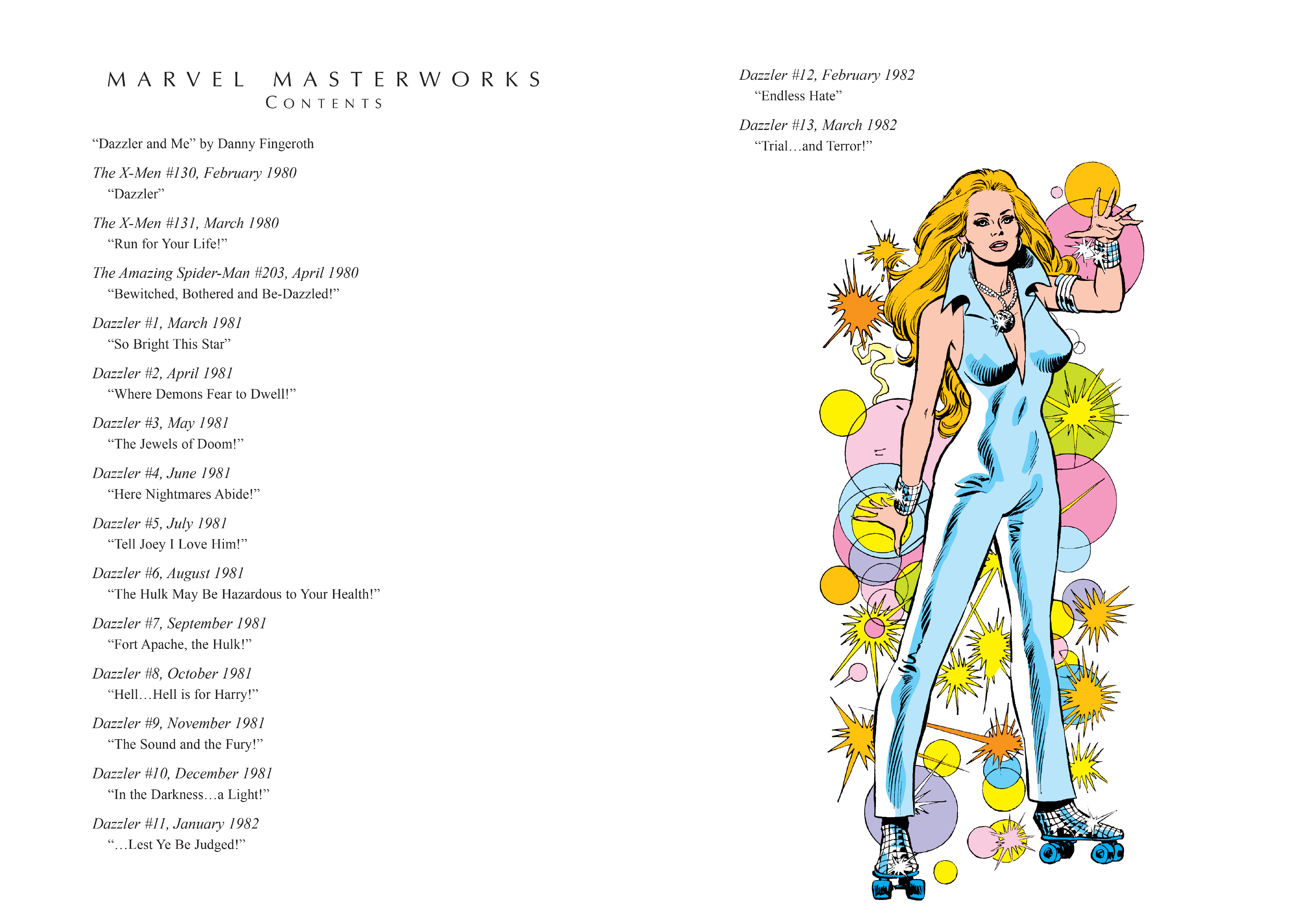 Read online Marvel Masterworks: Dazzler comic -  Issue # TPB 1 (Part 1) - 4