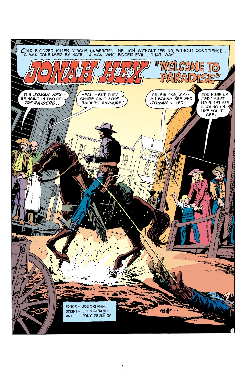 Jonah Hex: Welcome to Paradise issue TPB (Part 1) - Page 6
