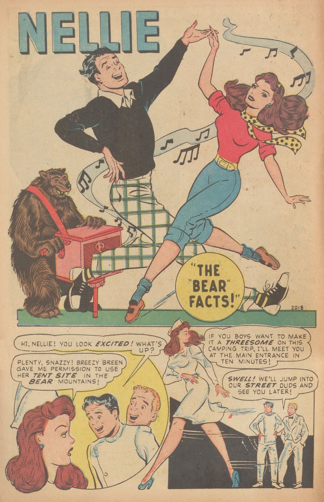 Read online Nellie The Nurse (1945) comic -  Issue #11 - 12