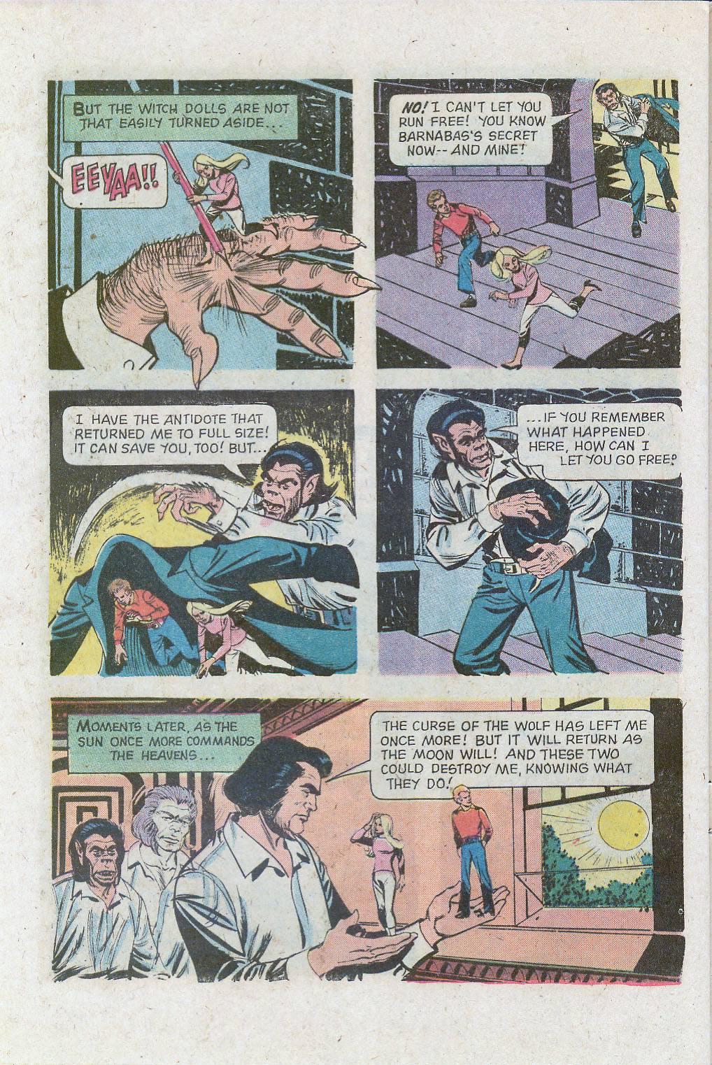 Read online Dark Shadows (1969) comic -  Issue #26 - 28