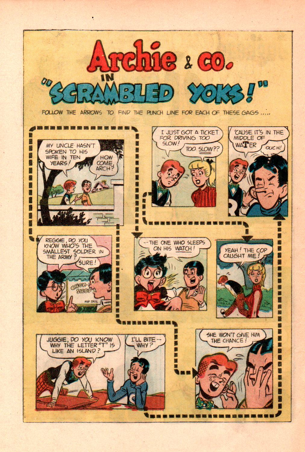 Read online Archie's Joke Book Magazine comic -  Issue #44 - 28