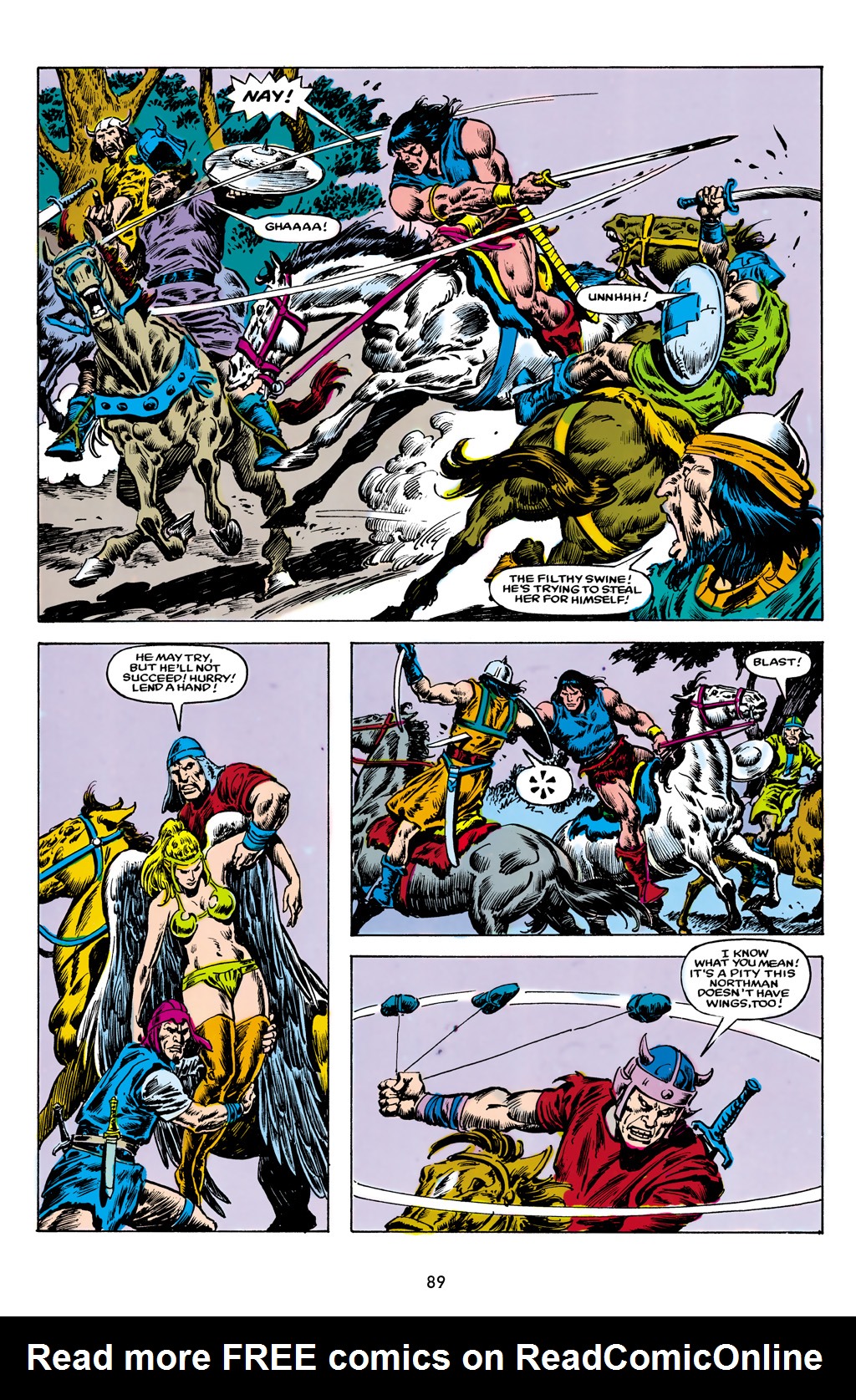 Read online The Chronicles of Conan comic -  Issue # TPB 22 (Part 1) - 90