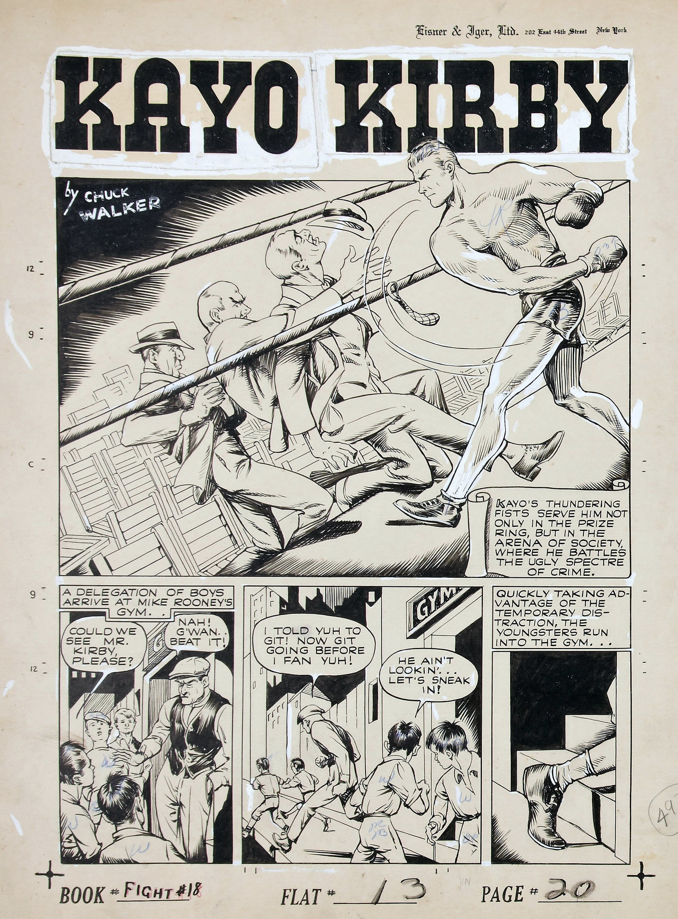 Read online Fight Comics comic -  Issue #18 - 23