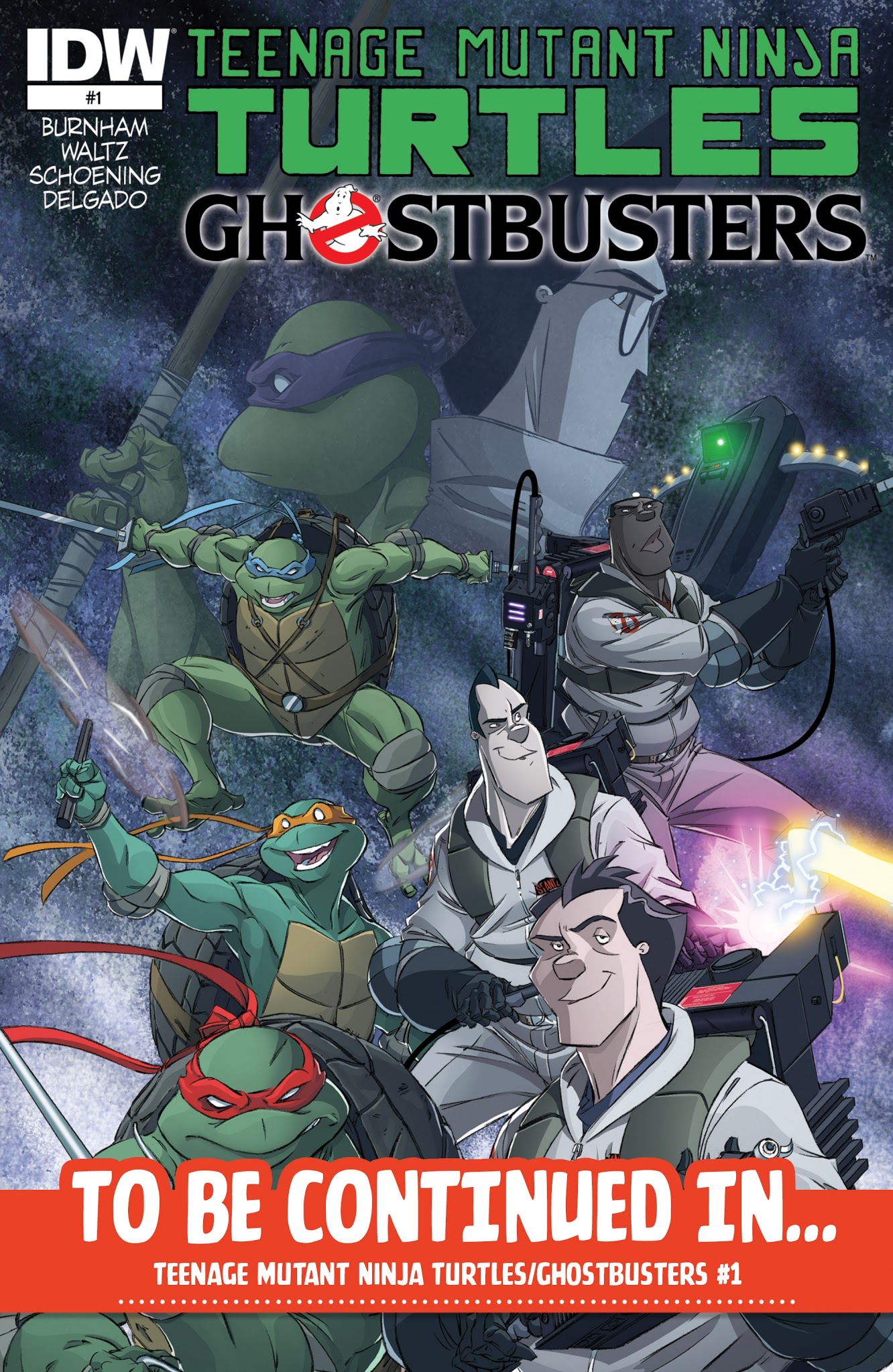 Read online Teenage Mutant Ninja Turtles/Ghostbusters 2 comic -  Issue #5 - 32