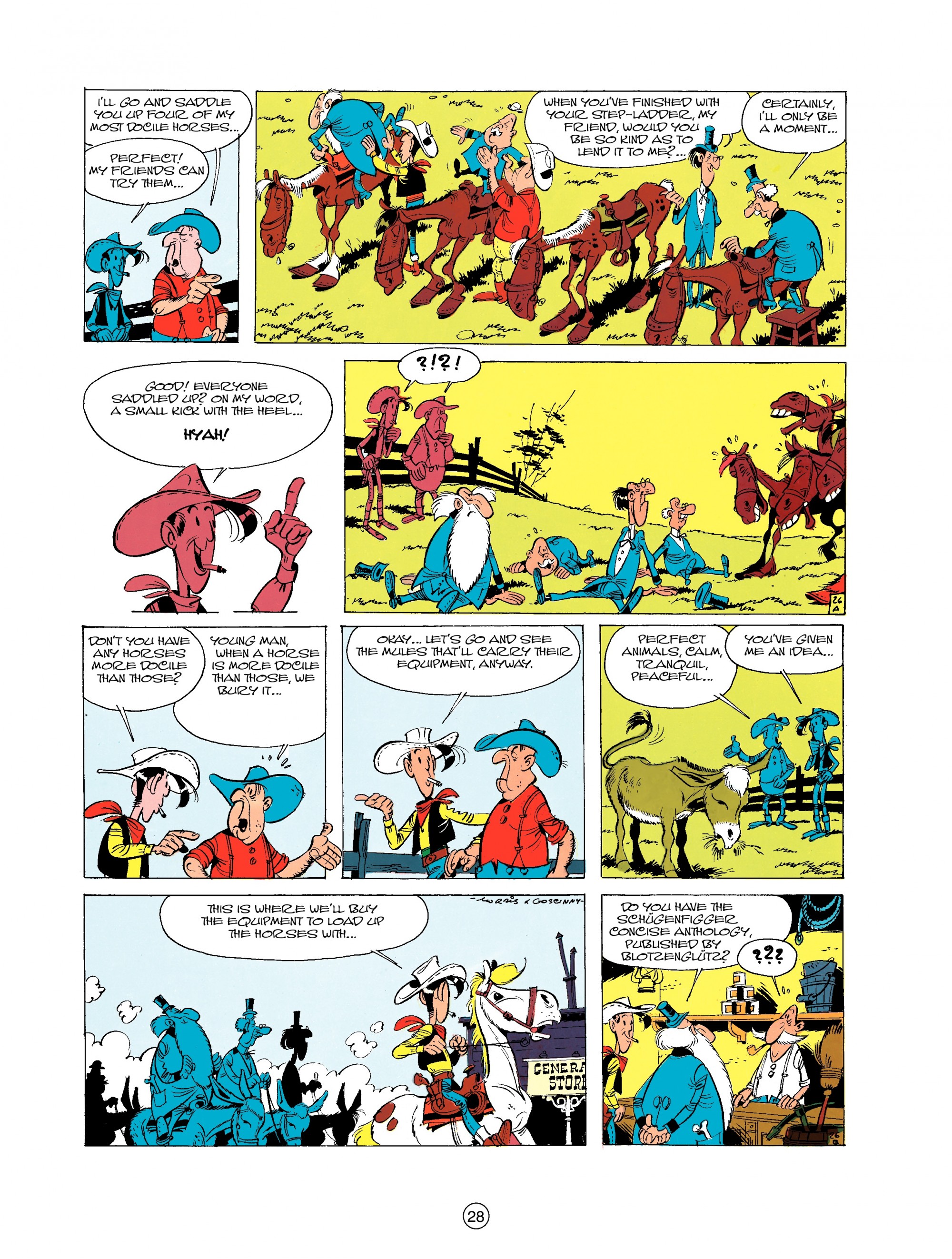 Read online A Lucky Luke Adventure comic -  Issue #16 - 28