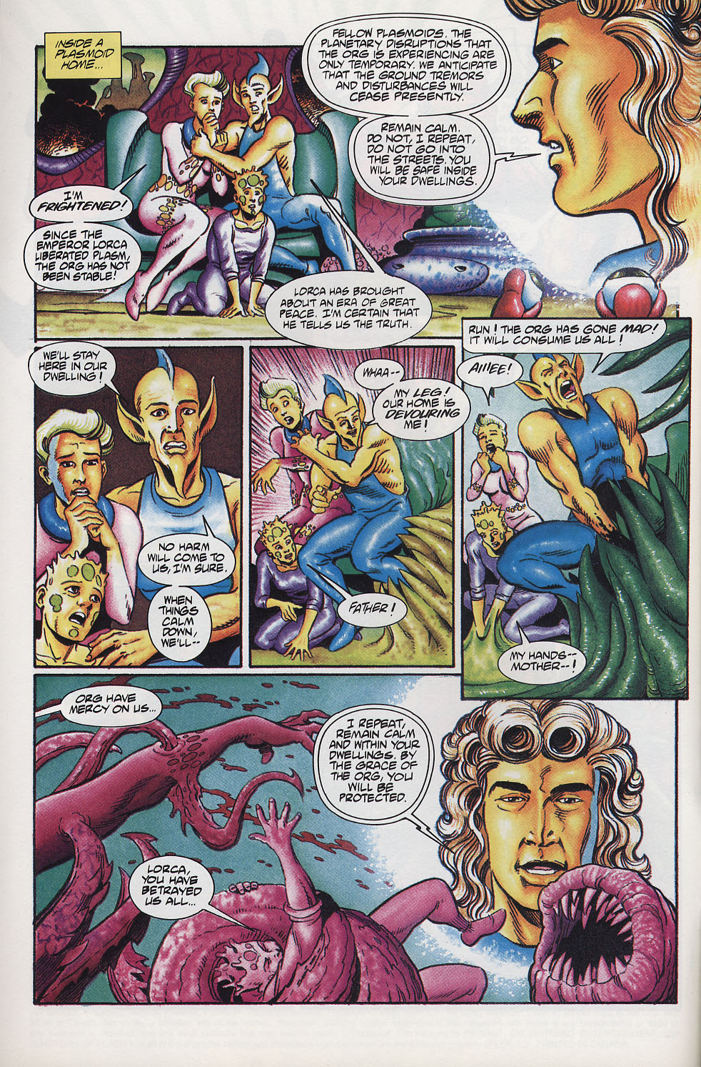 Read online Warriors of Plasm comic -  Issue #12 - 5