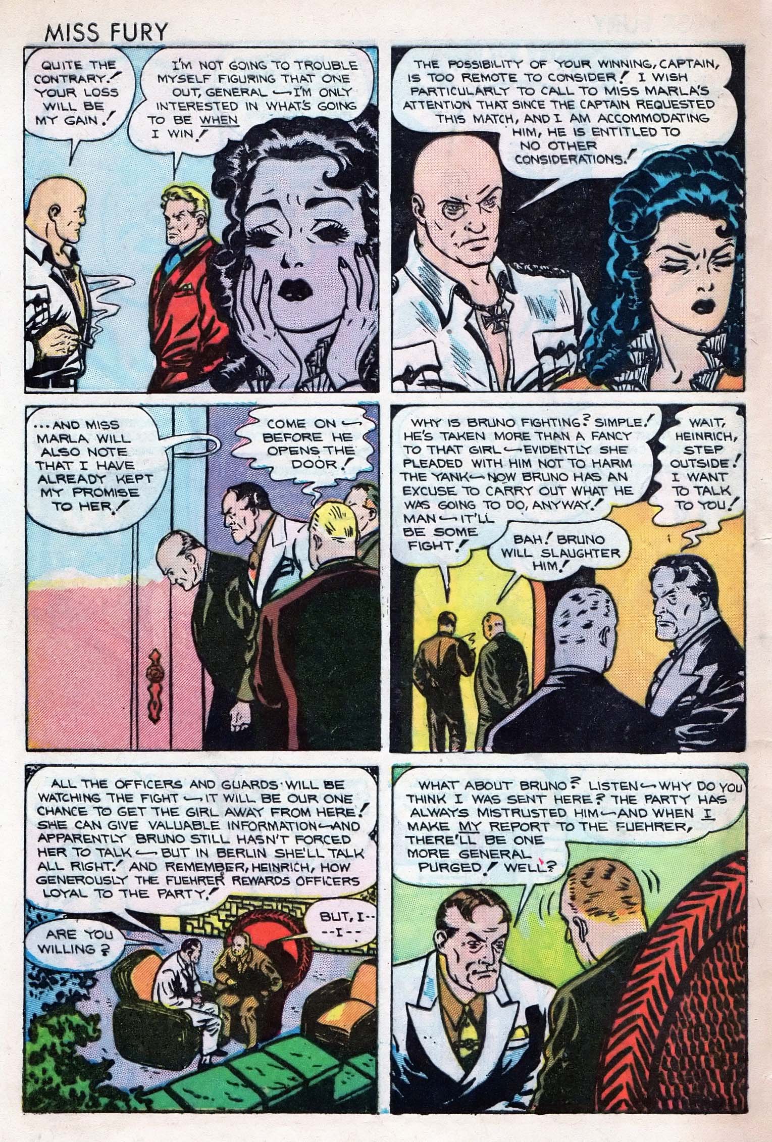 Read online Miss Fury (1942) comic -  Issue #5 - 44