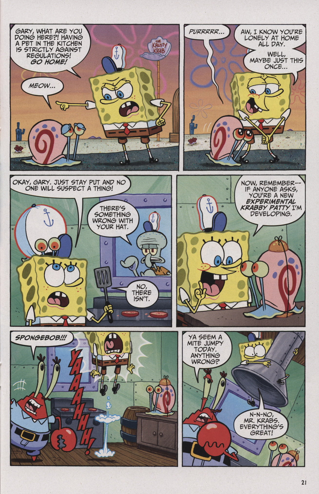 Read online SpongeBob Comics comic -  Issue #3 - 21
