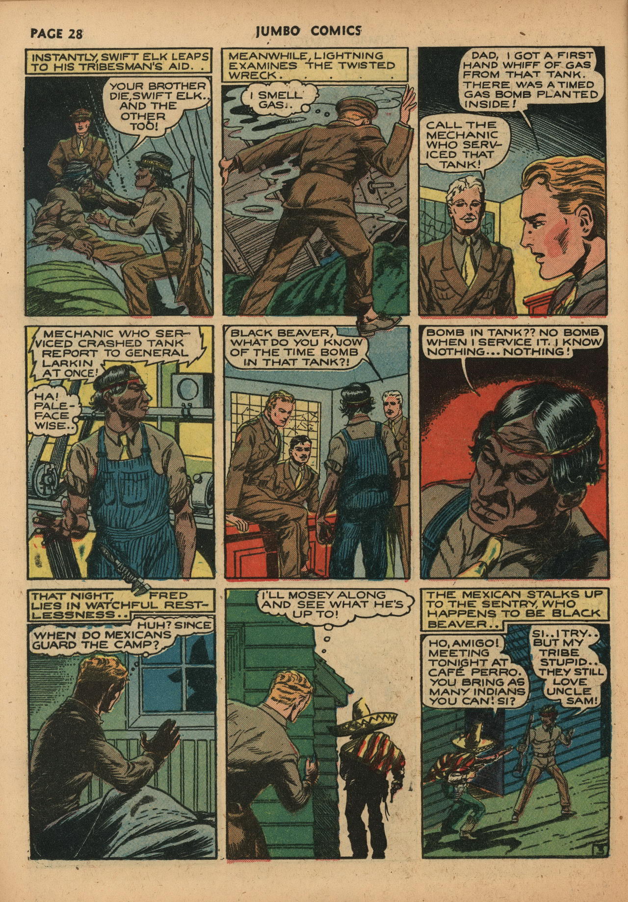 Read online Jumbo Comics comic -  Issue #37 - 30