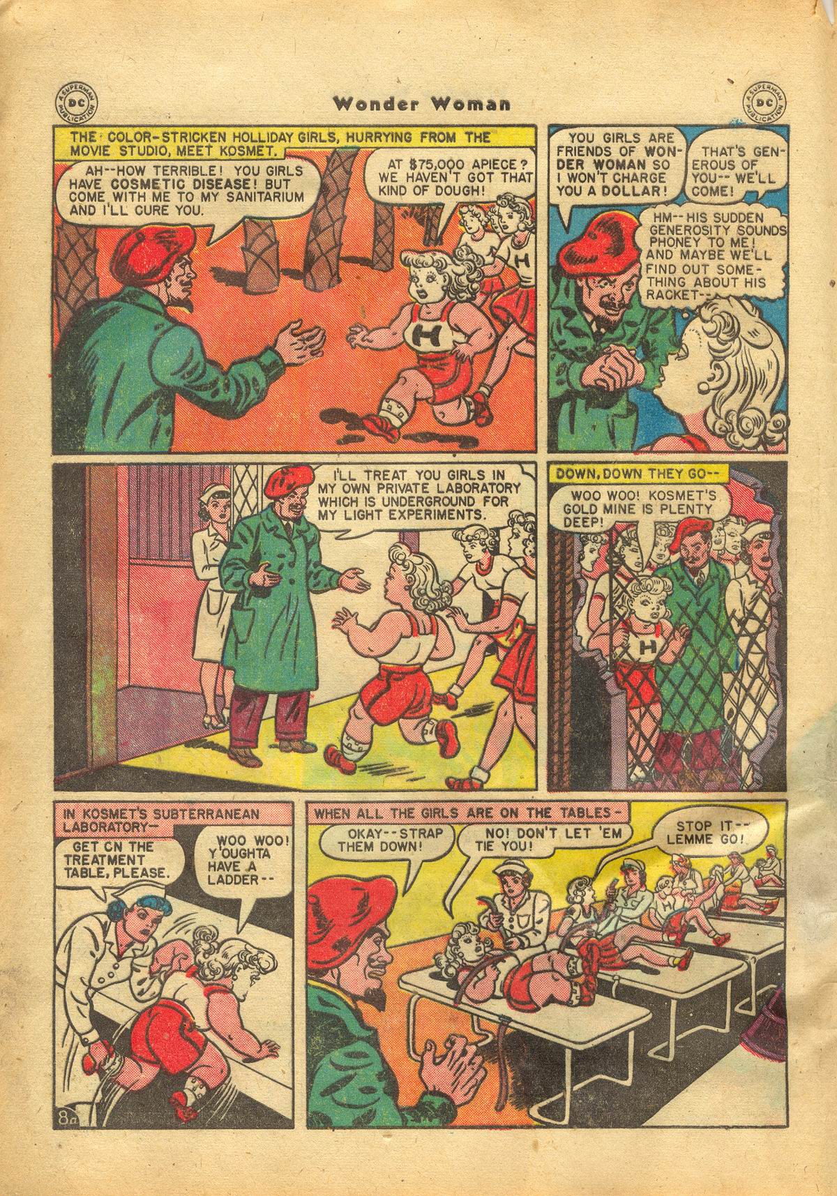 Read online Wonder Woman (1942) comic -  Issue #22 - 10