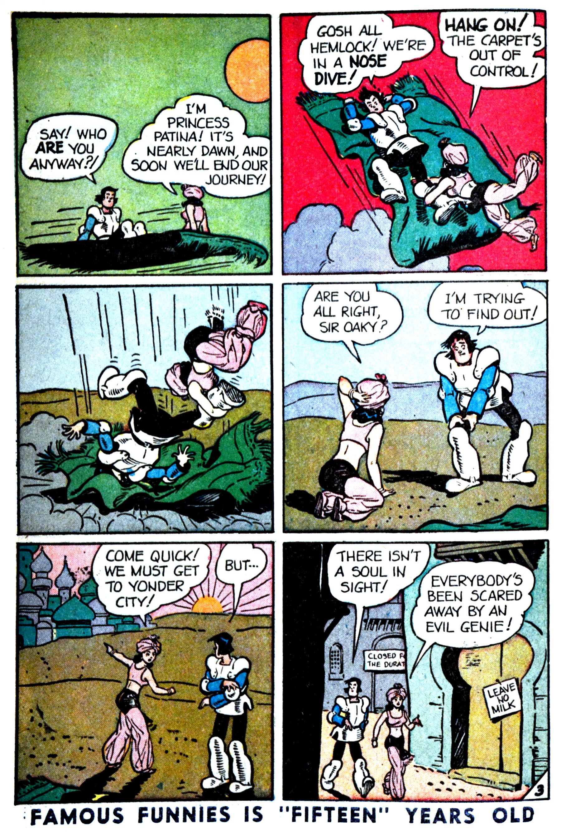 Read online Famous Funnies comic -  Issue #180 - 45
