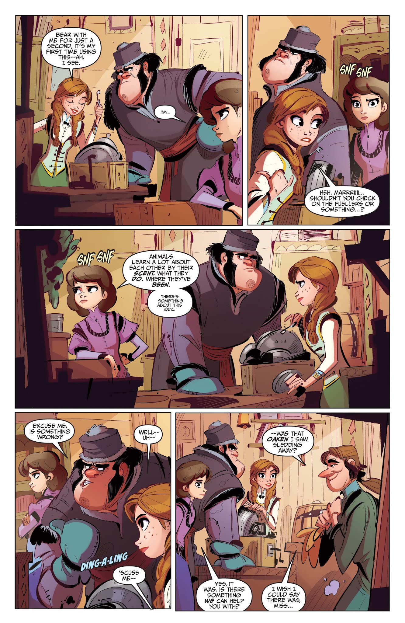 Read online Disney Frozen: Breaking Boundaries comic -  Issue #2 - 14