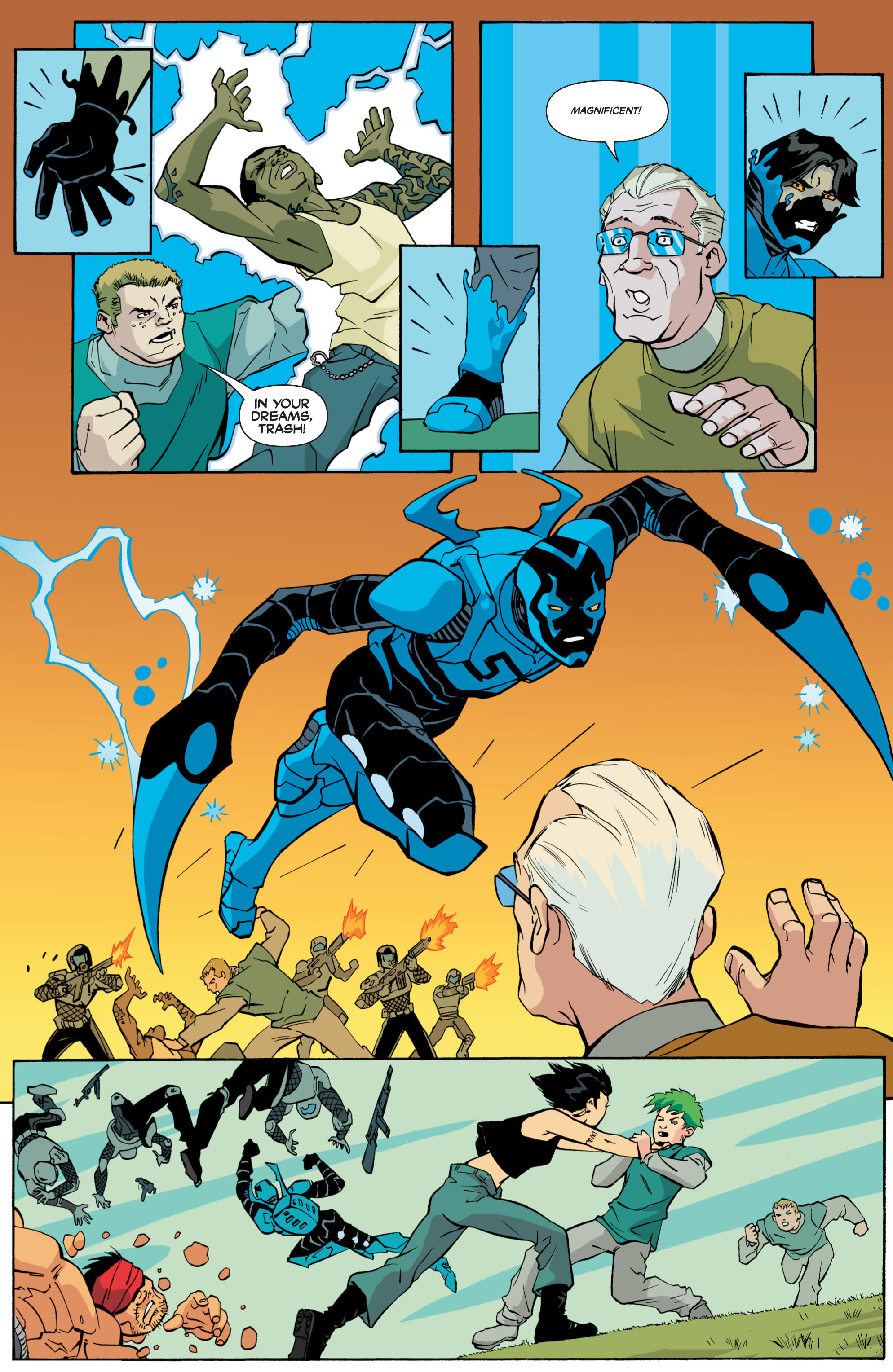 Read online Blue Beetle (2006) comic -  Issue #6 - 12