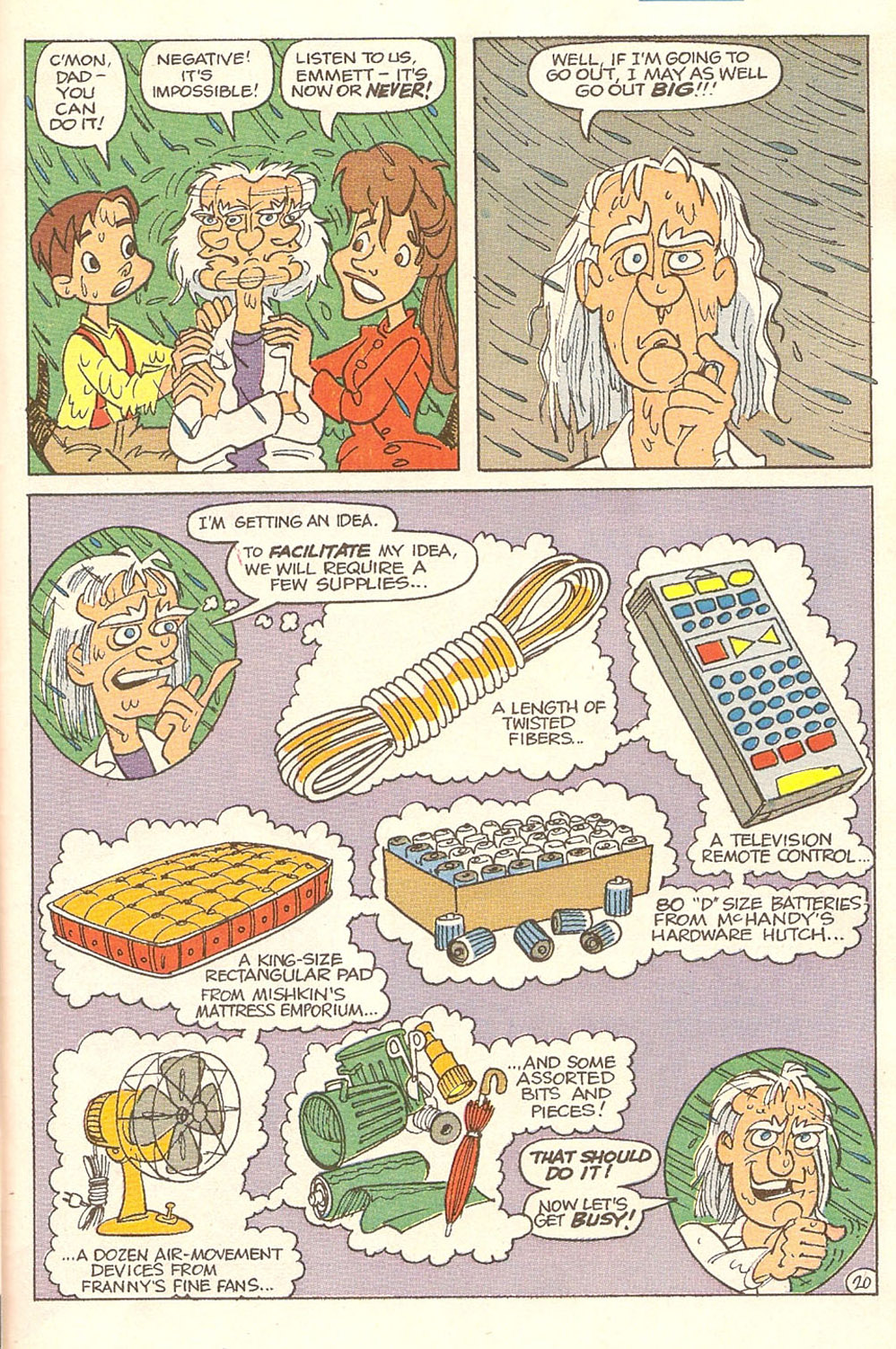 Read online Back to the Future (1991) comic -  Issue #4 - 22