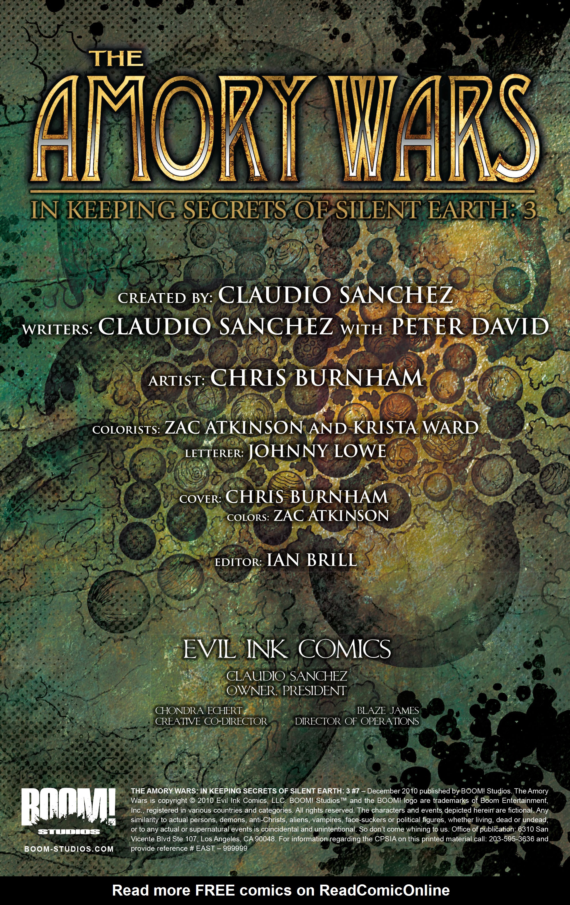 Read online The Amory Wars: In Keeping Secrets of Silent Earth 3 comic -  Issue #7 - 2