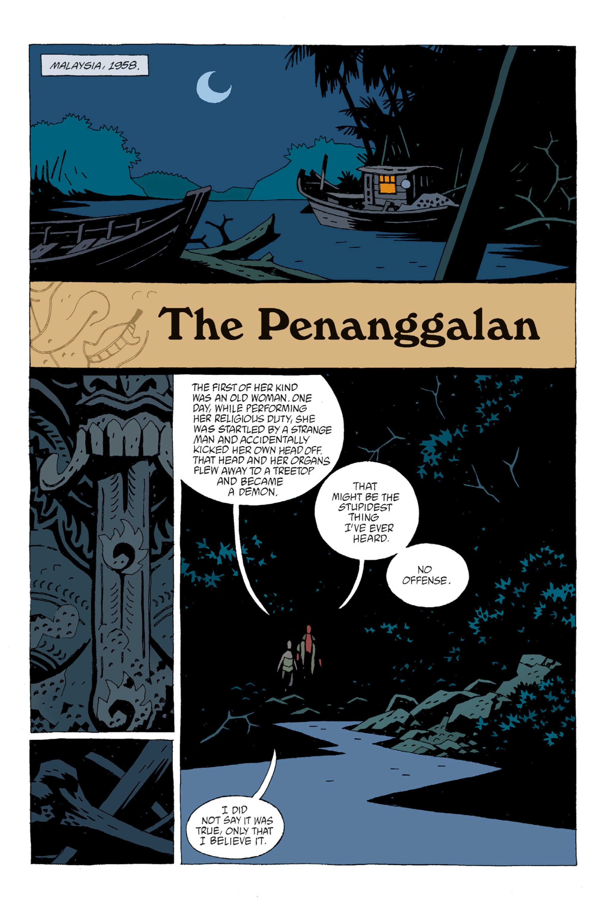 Read online Hellboy comic -  Issue #7 - 9