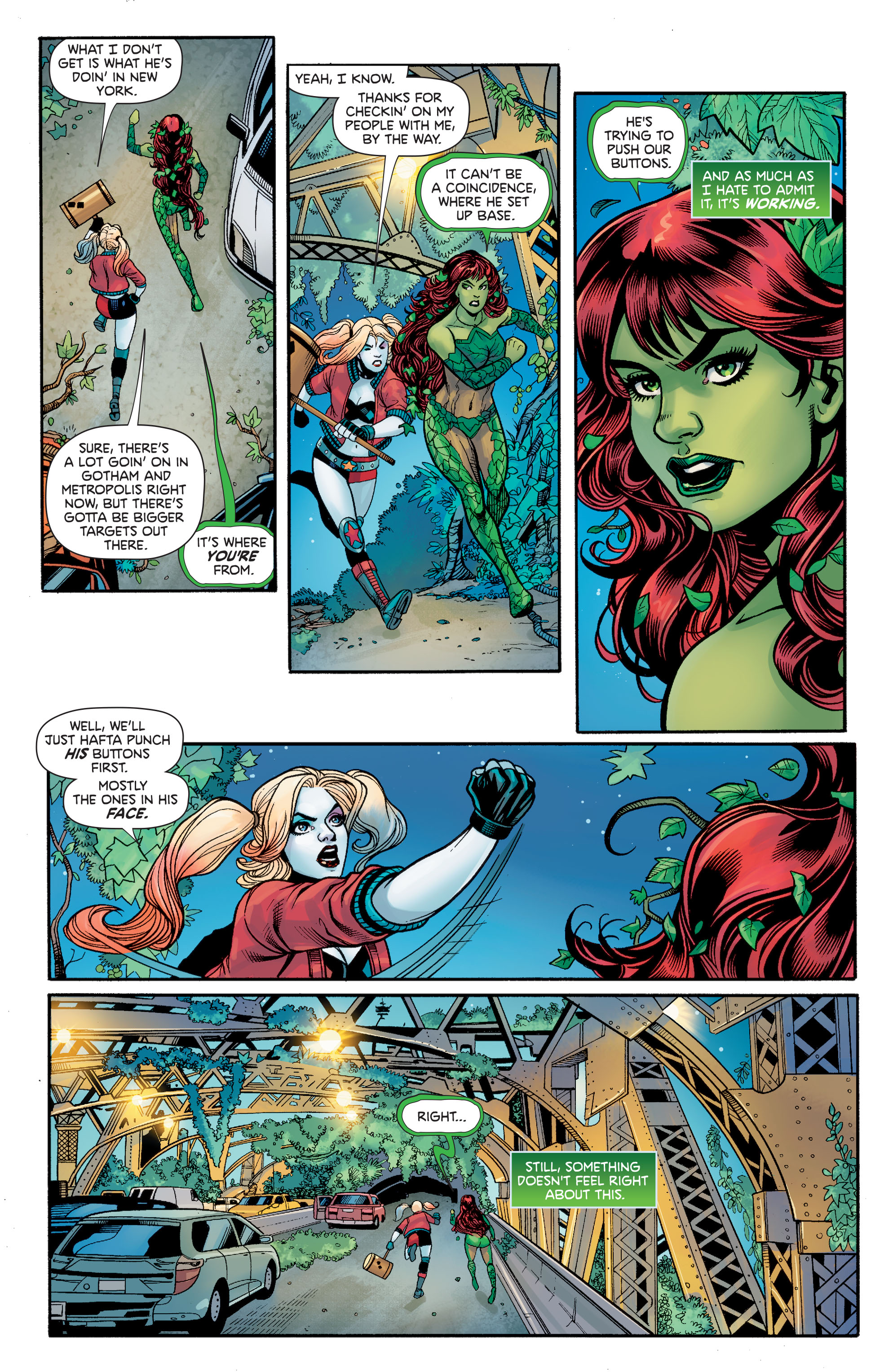 Read online Harley Quinn & Poison Ivy comic -  Issue #5 - 6