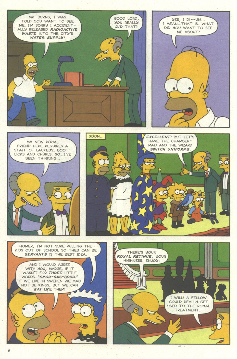 Read online Simpsons Comics comic -  Issue #56 - 9