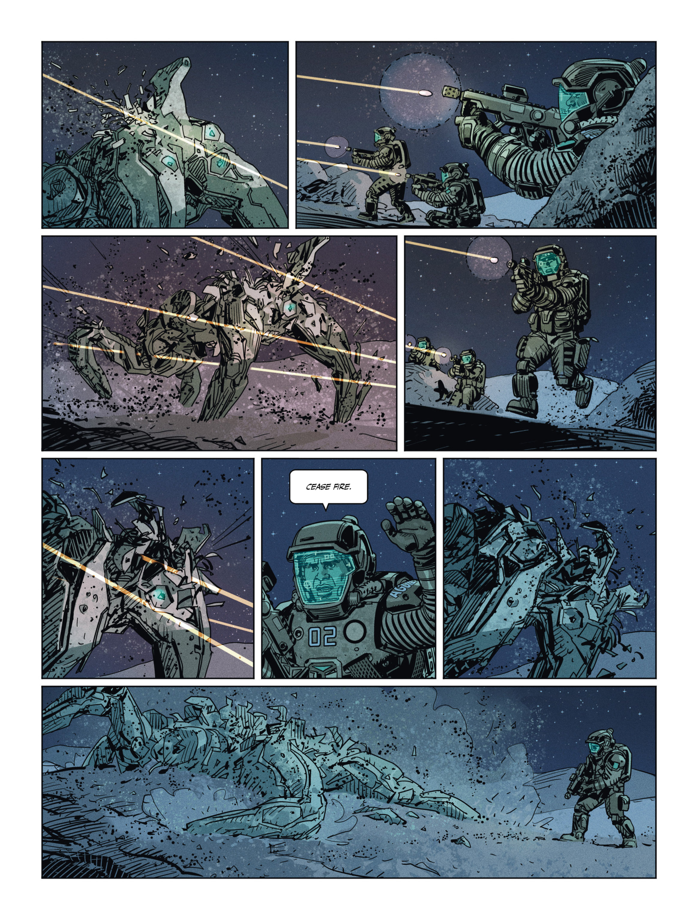 Read online Exo comic -  Issue #2 - 9